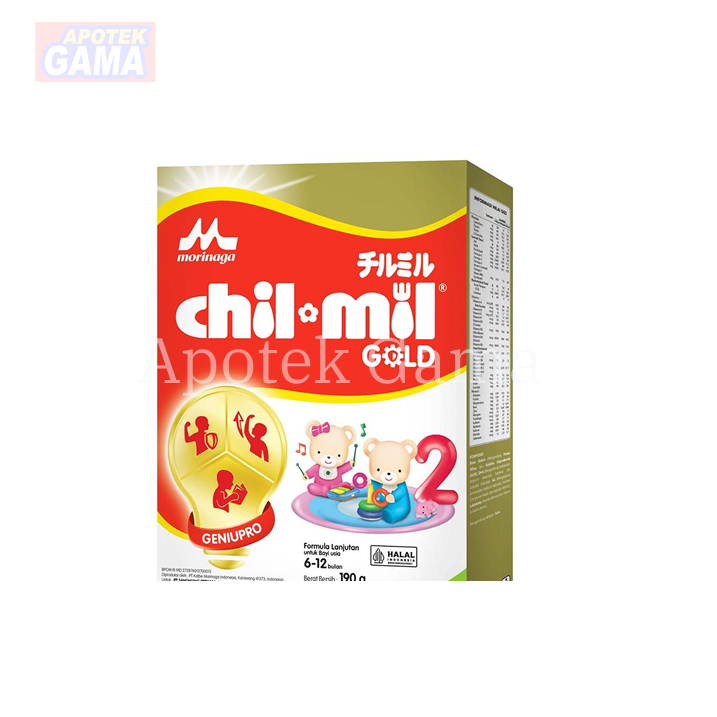 MORINAGA CHIL MIL GOLD 190GR