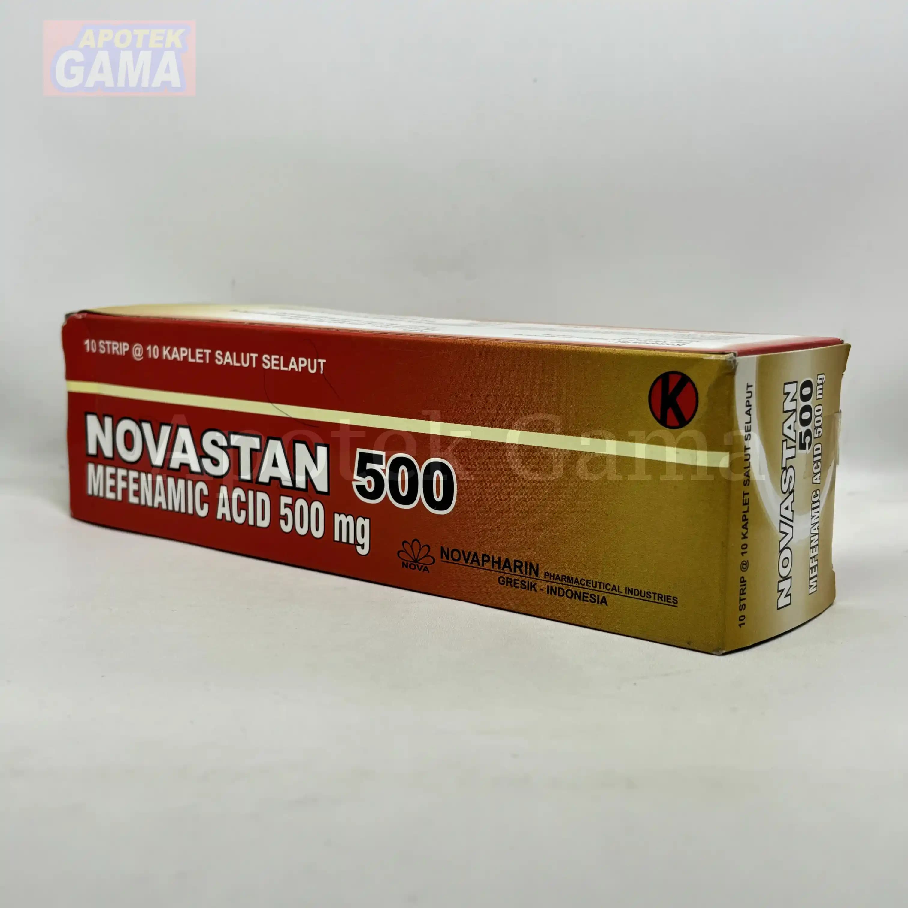 NOVASTAN KAP 500MG 4