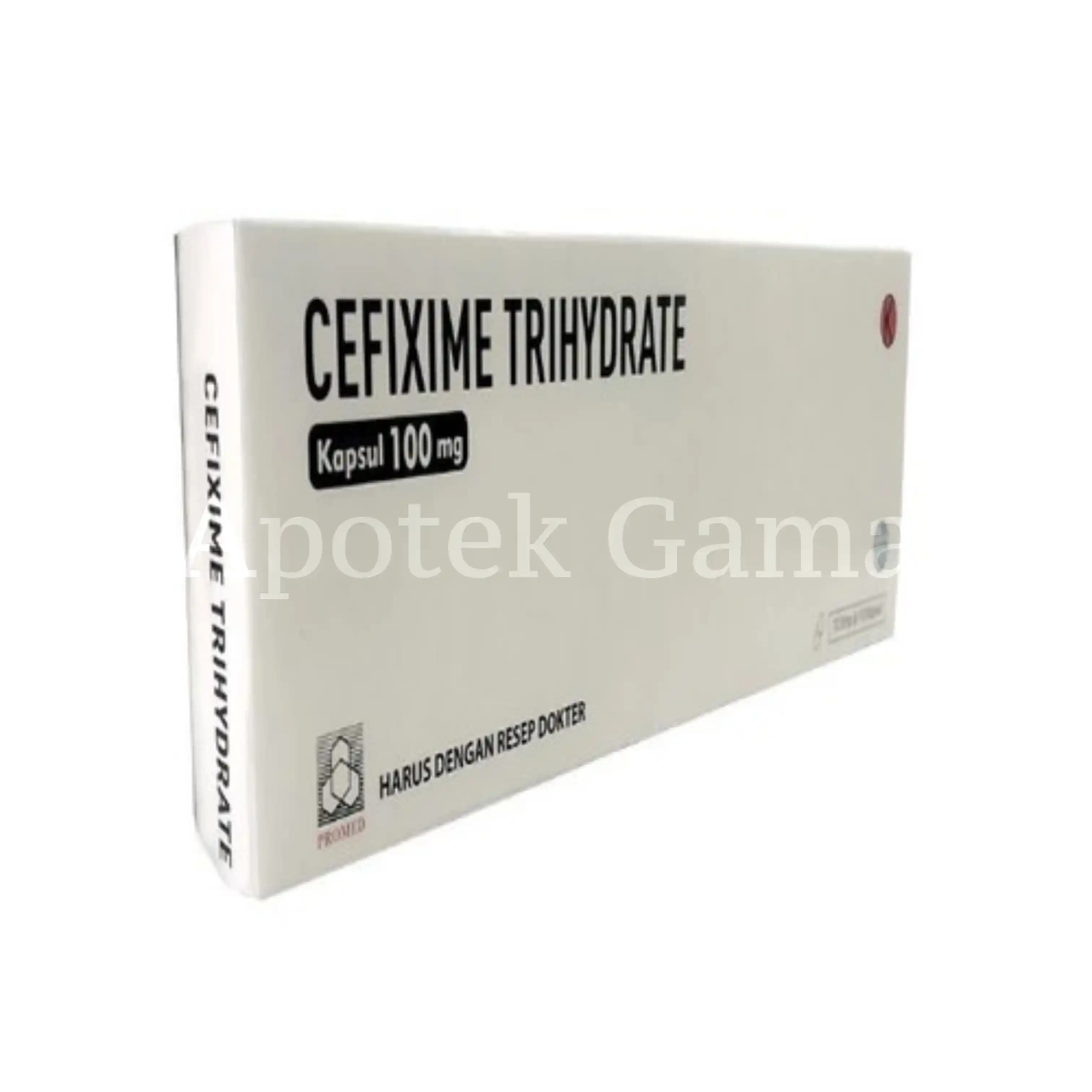 CEFIXIME CAP 100 MG(GEN) 3