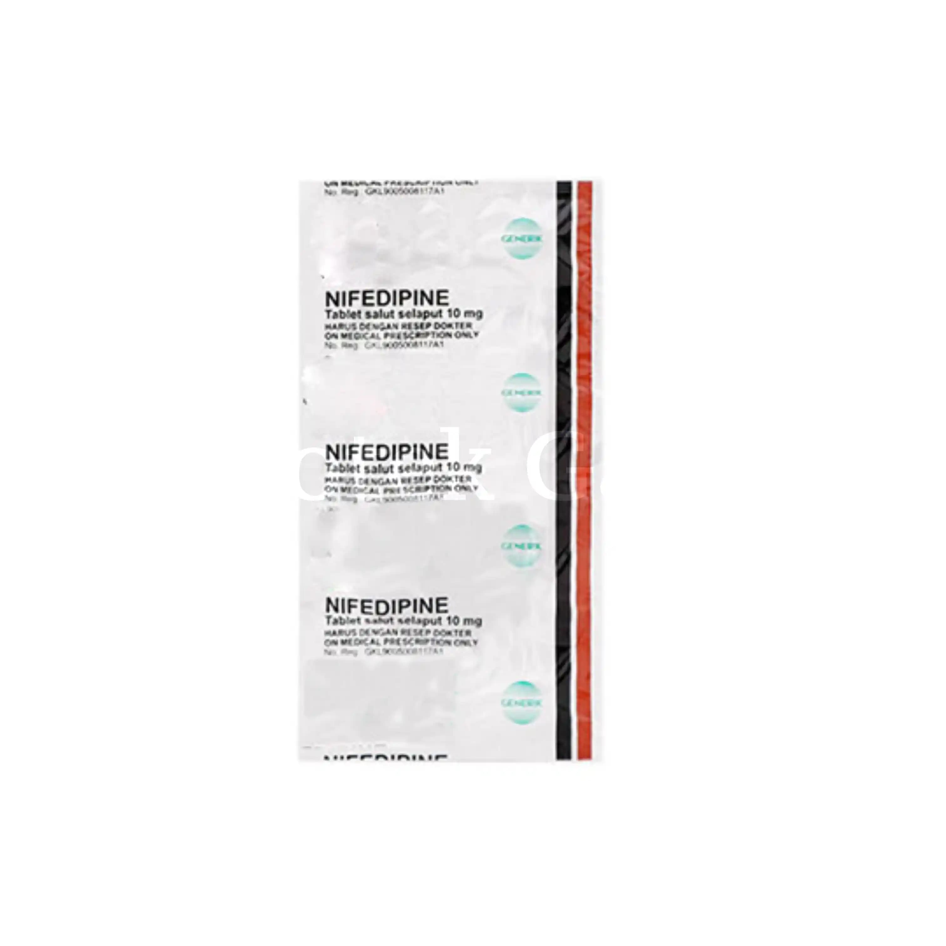 NIFEDIPINE TAB 10 (GEN)