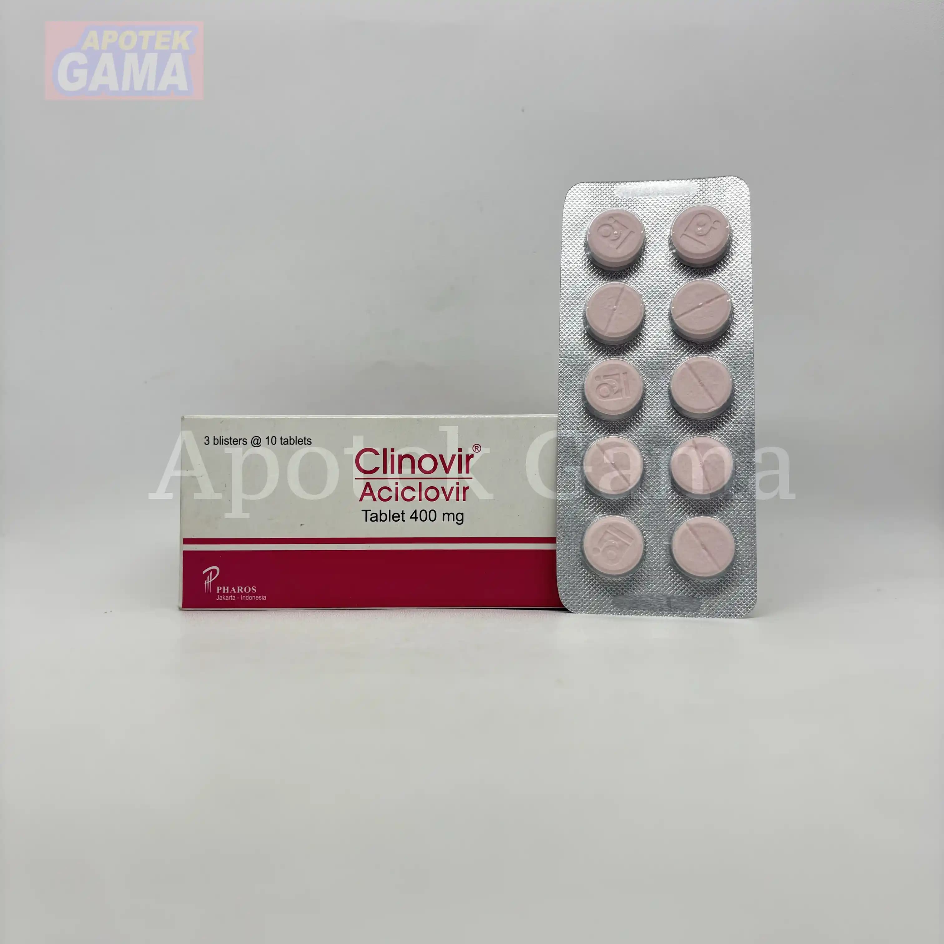 CLINOVIR 400MG TAB 3