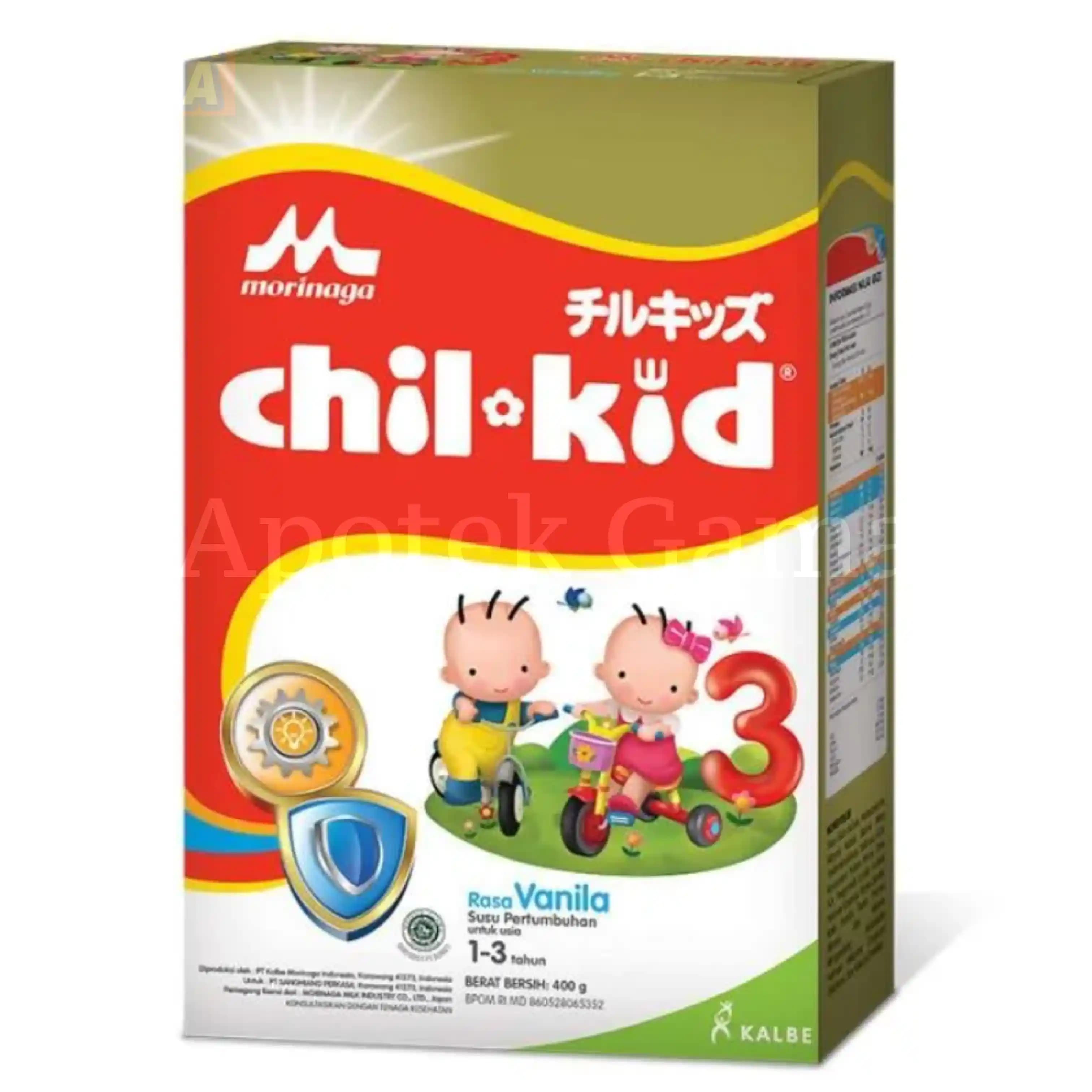 MORINAGA CHIL KID GOLD VANILA 390 GR