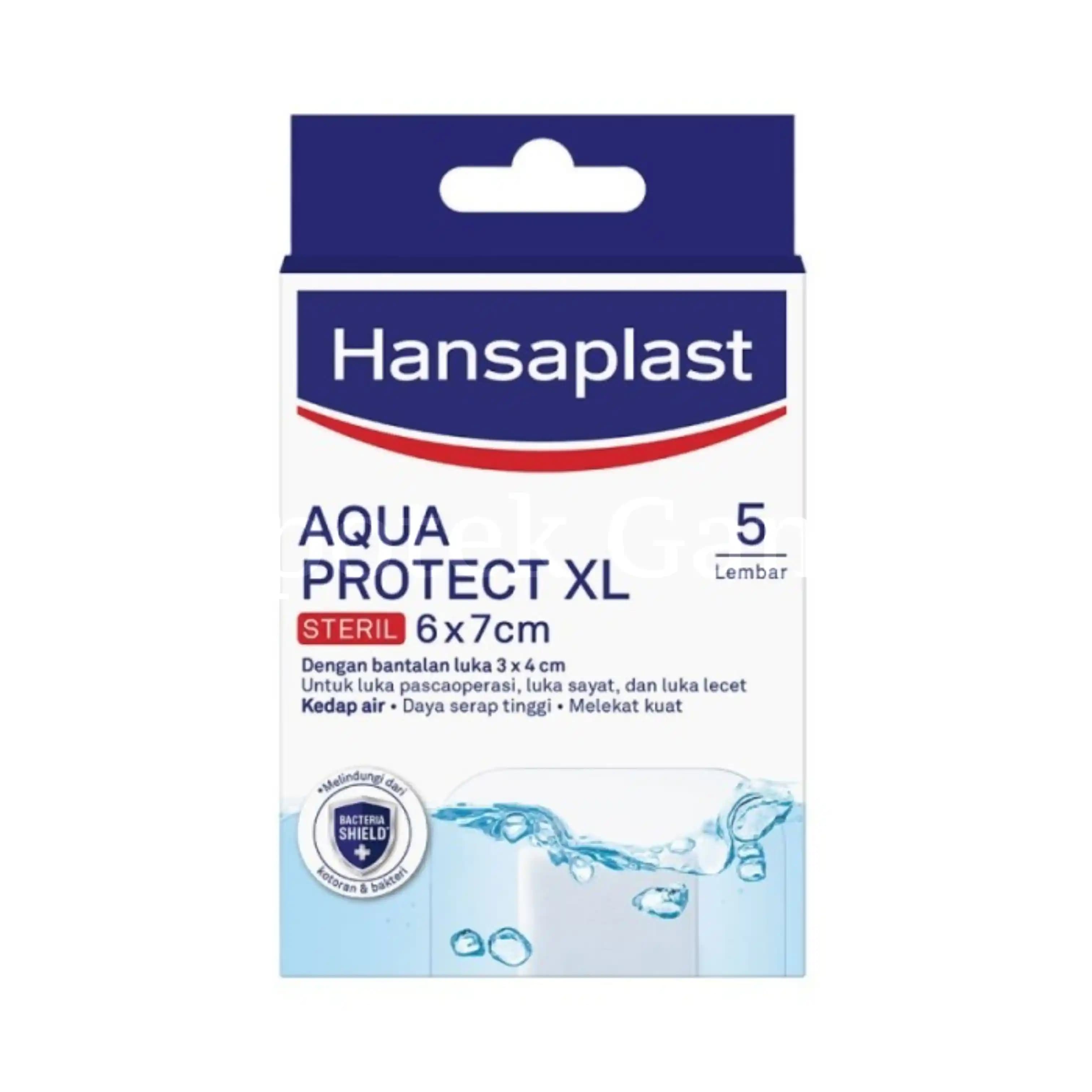 HANSAPLAST AQUA PROT STERIL XL6X7CM 5PCS
