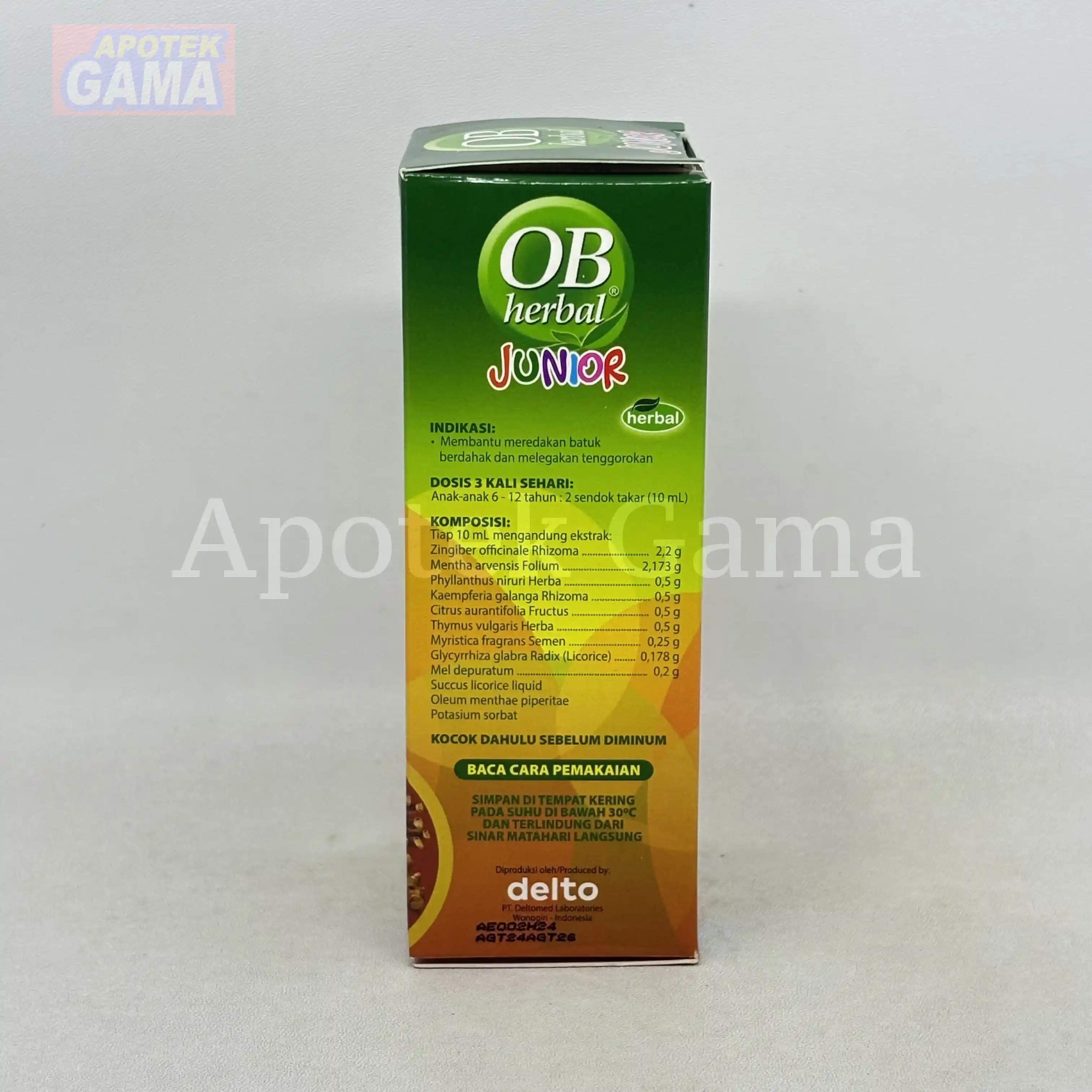 OB HERBAL JUNIOR 60 ML 5