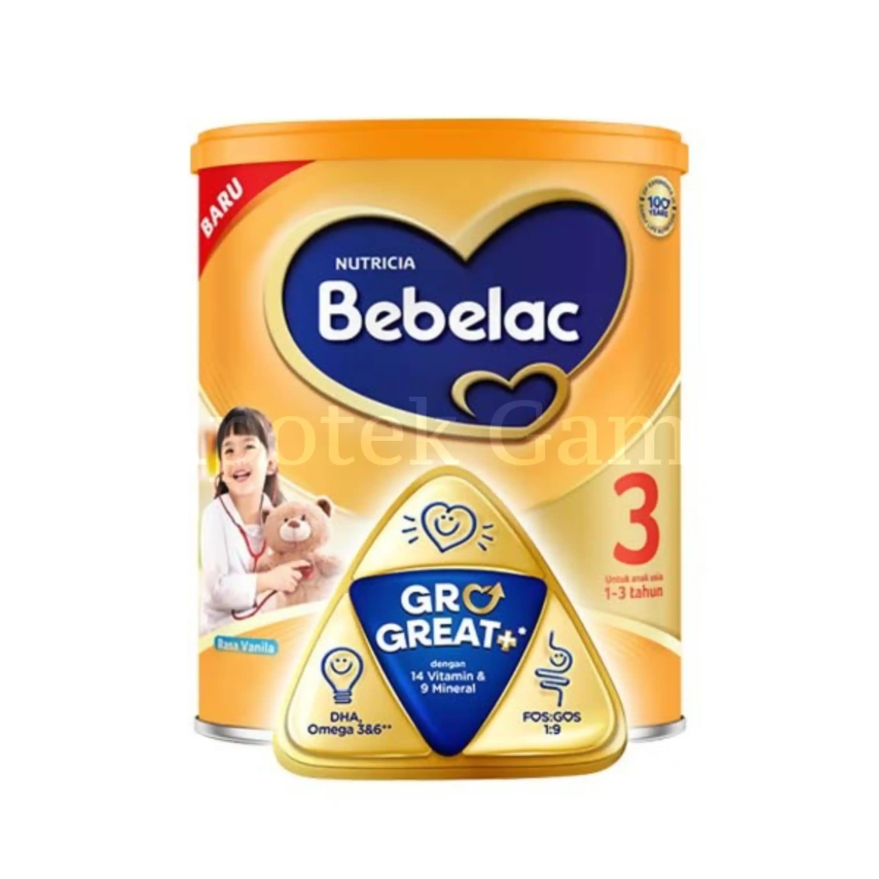 BEBELAC 1+ VANILA HIQEQ 800 GR 2