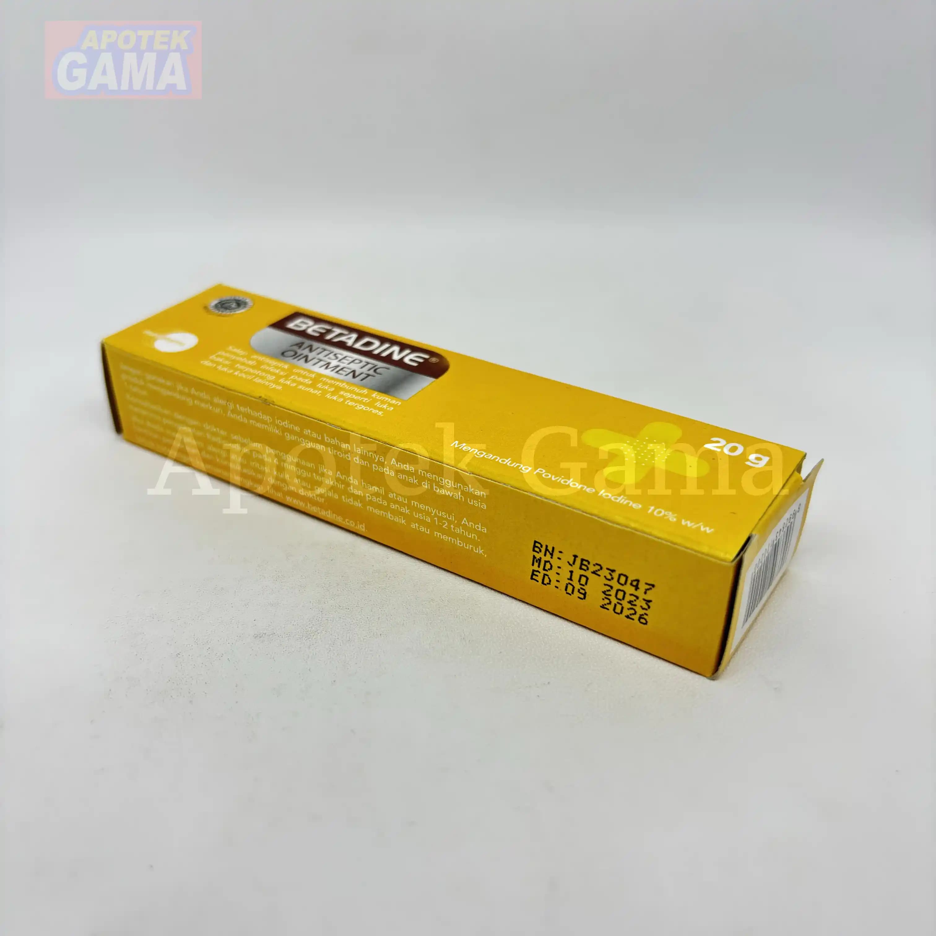 BETADINE OINT 20G 2