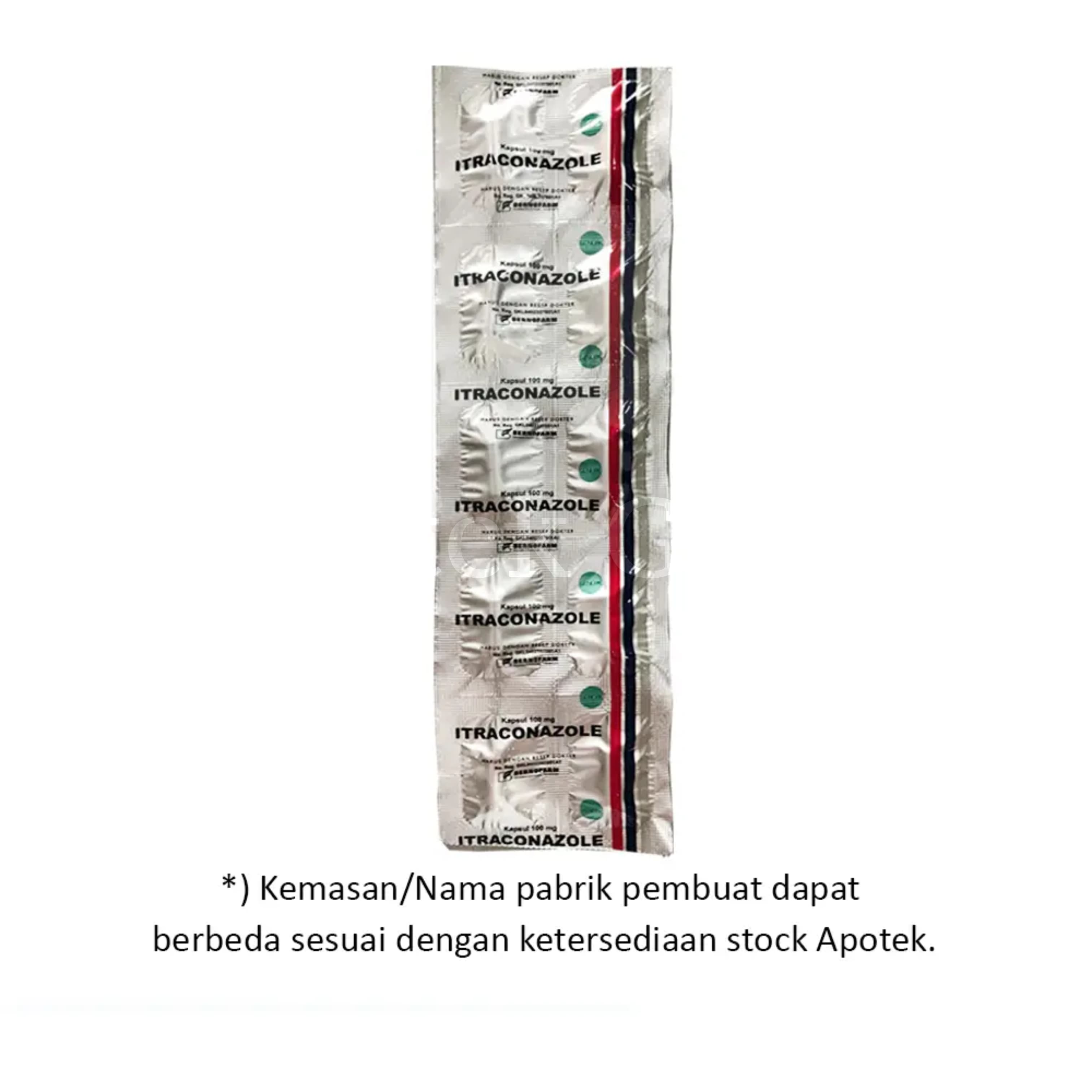 ITRACONAZOLE CAP 100 (GEN)