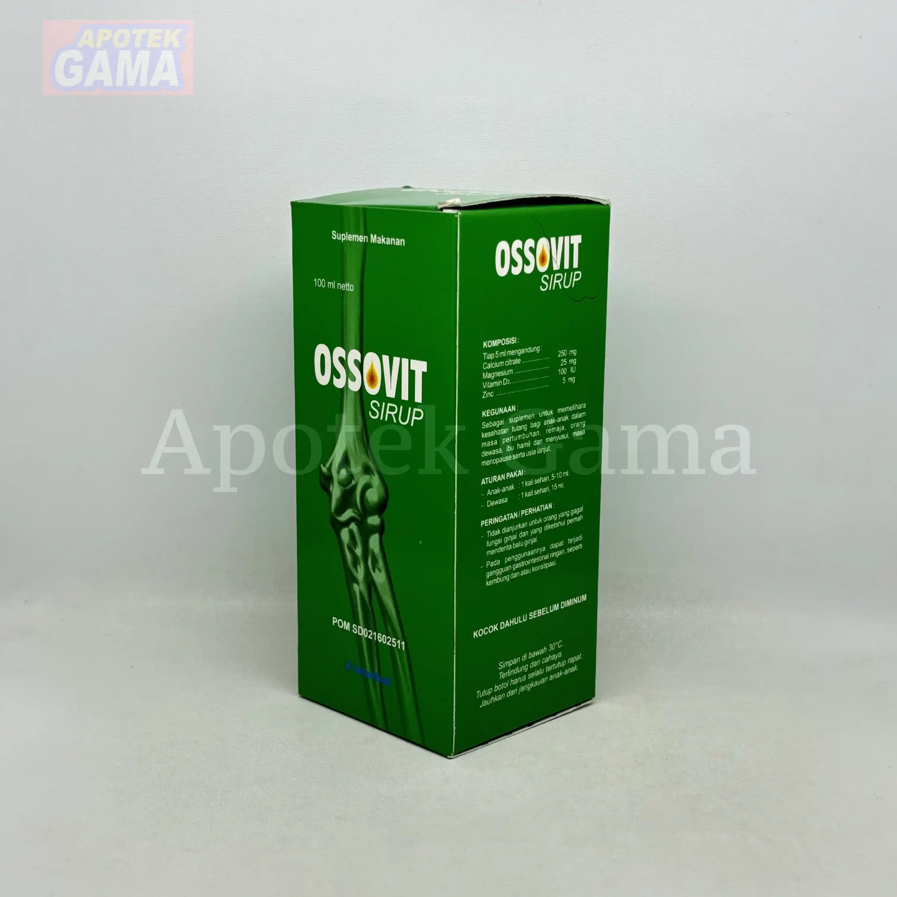 OSSOVIT SYR 100ML 5