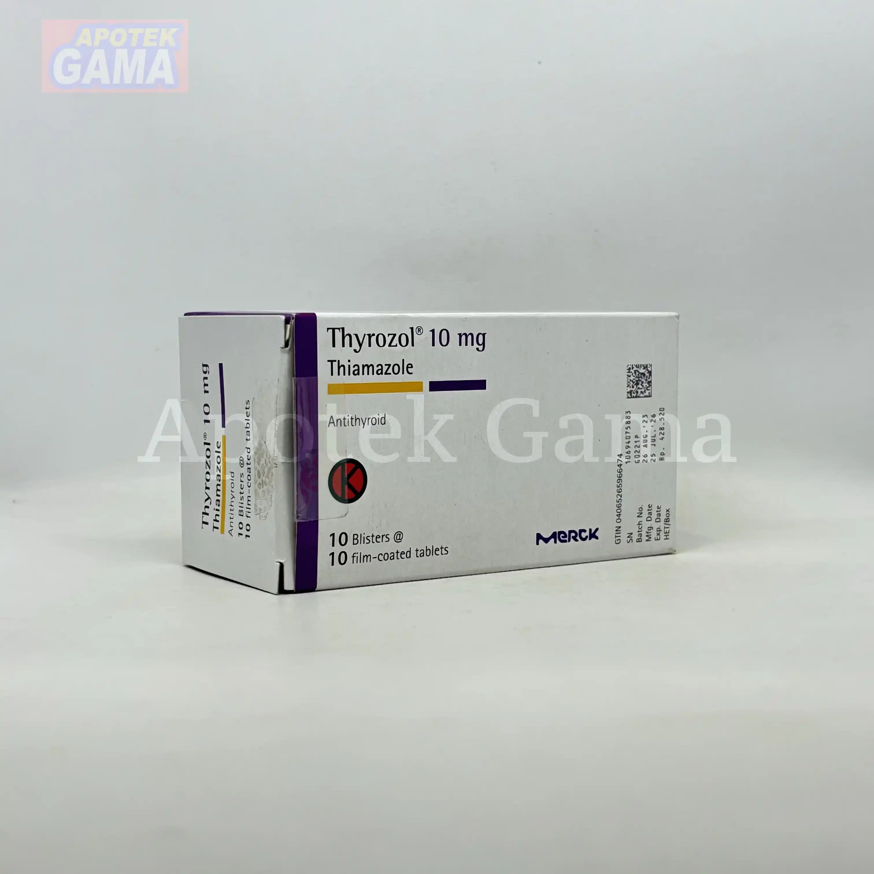 THYROZOL 10 MG/100TAB 2