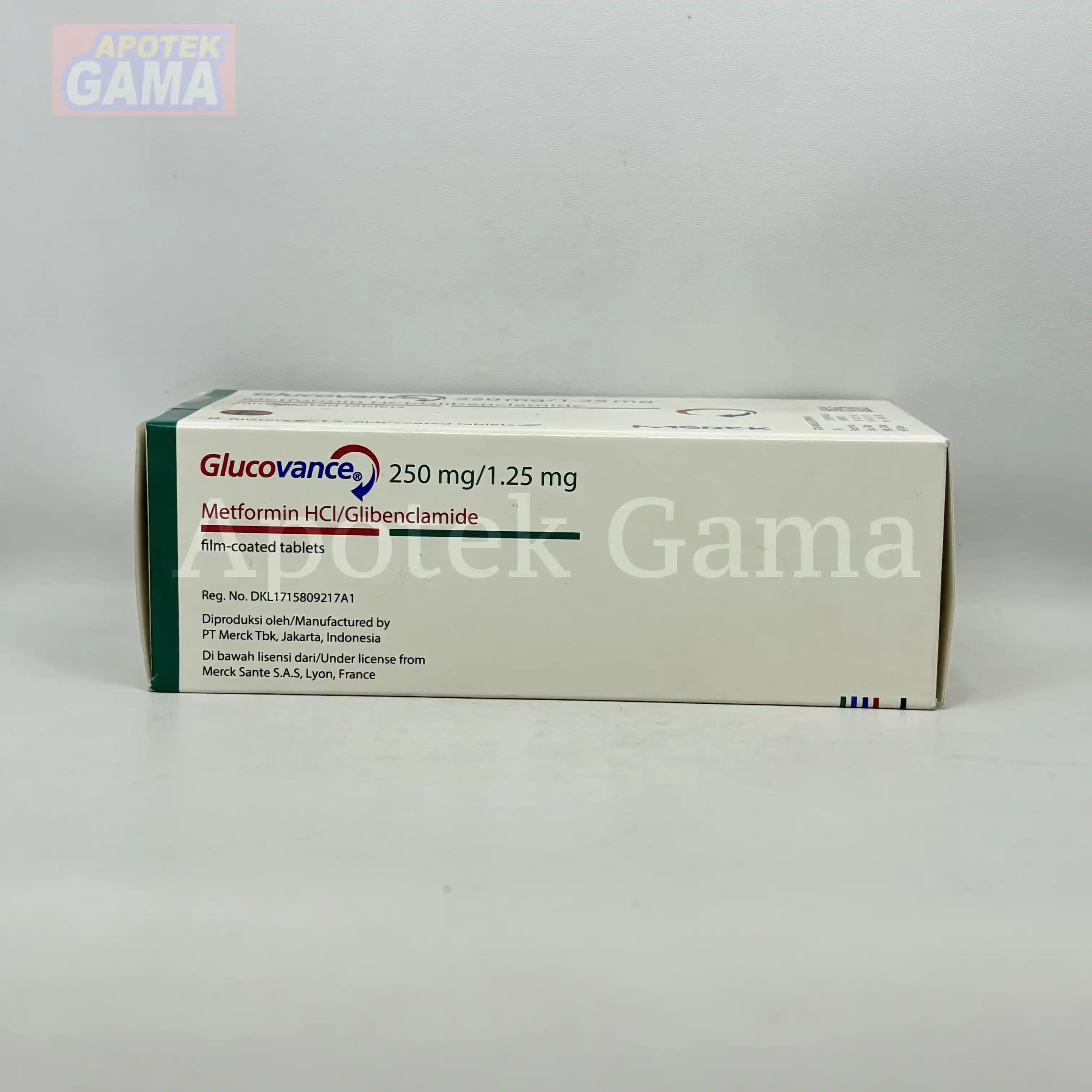 GLUCOVANCE TAB 250/1.25