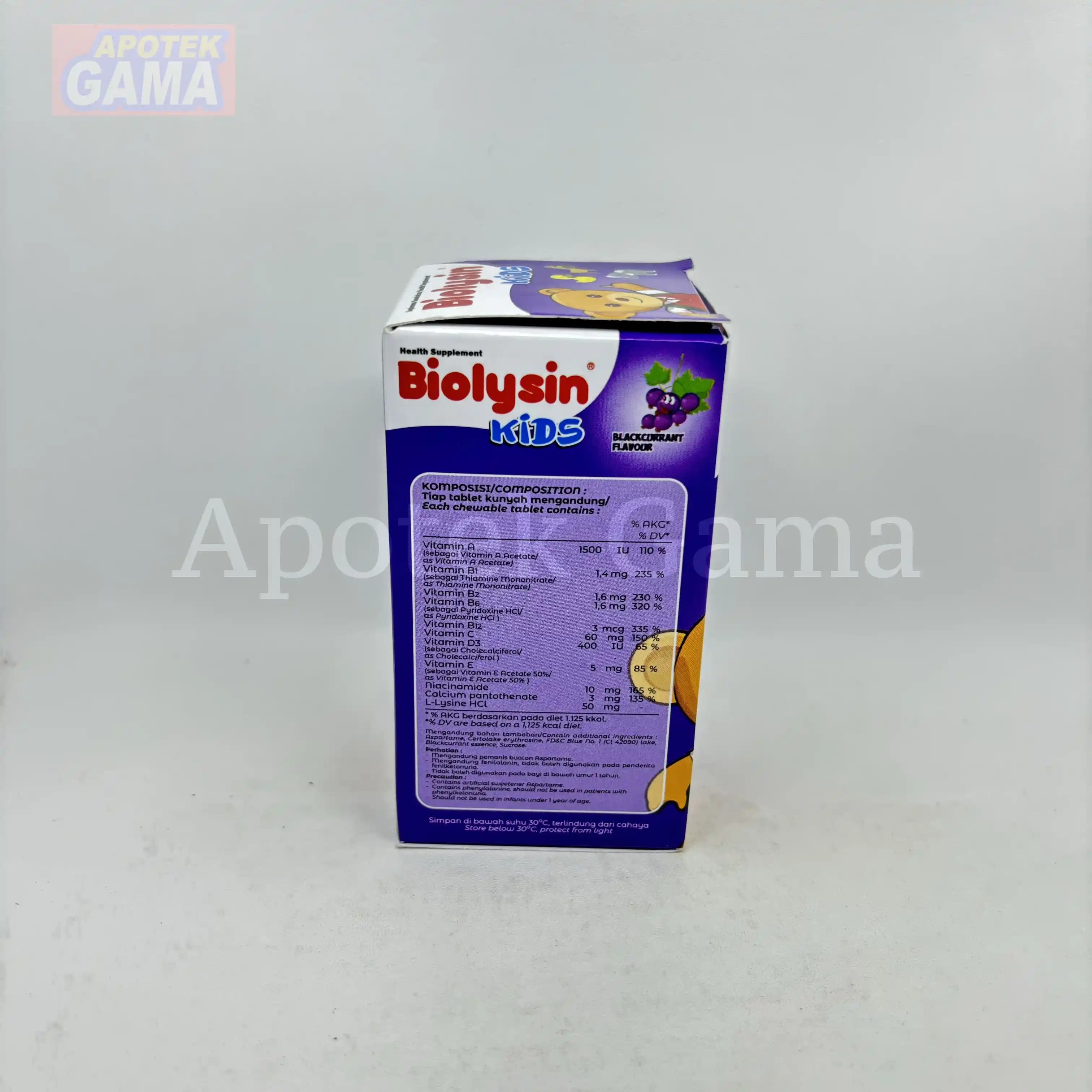 BIOLYSIN KIDS ANGGUR 4