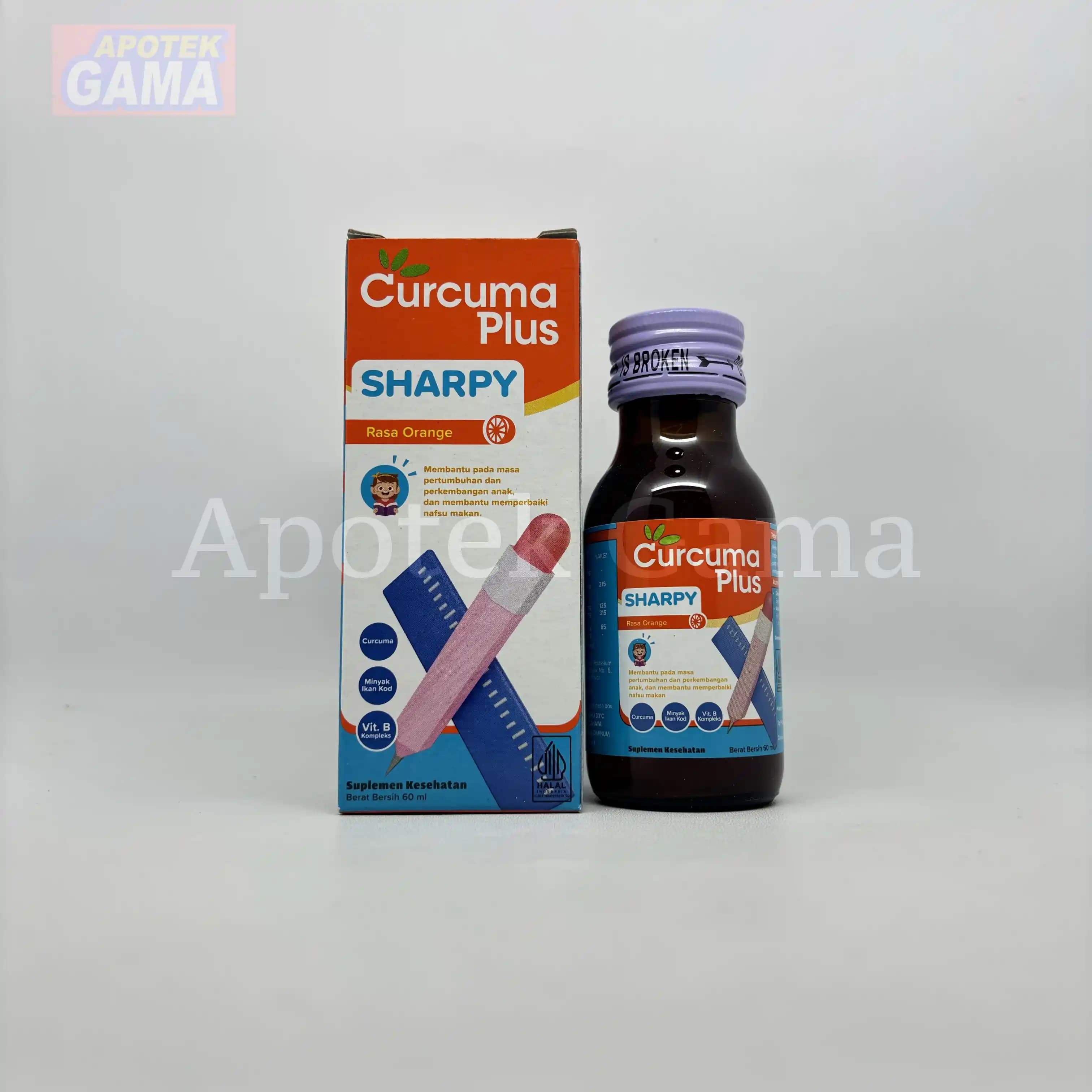 CURCUMA SHARPY JERUK 60ML  4