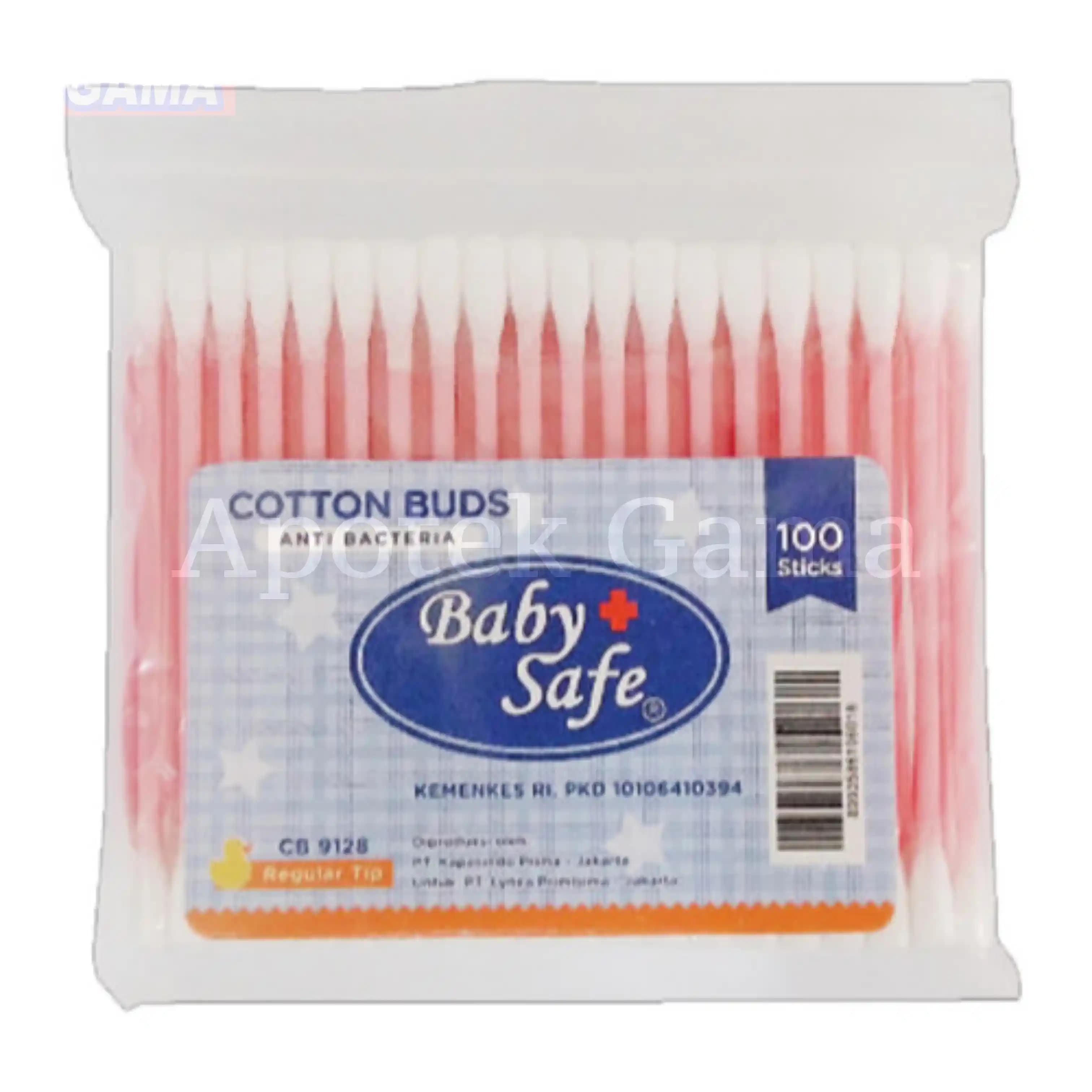 BABY SAFE COTTON BUDS REGULAR TIP 100S CB 9128