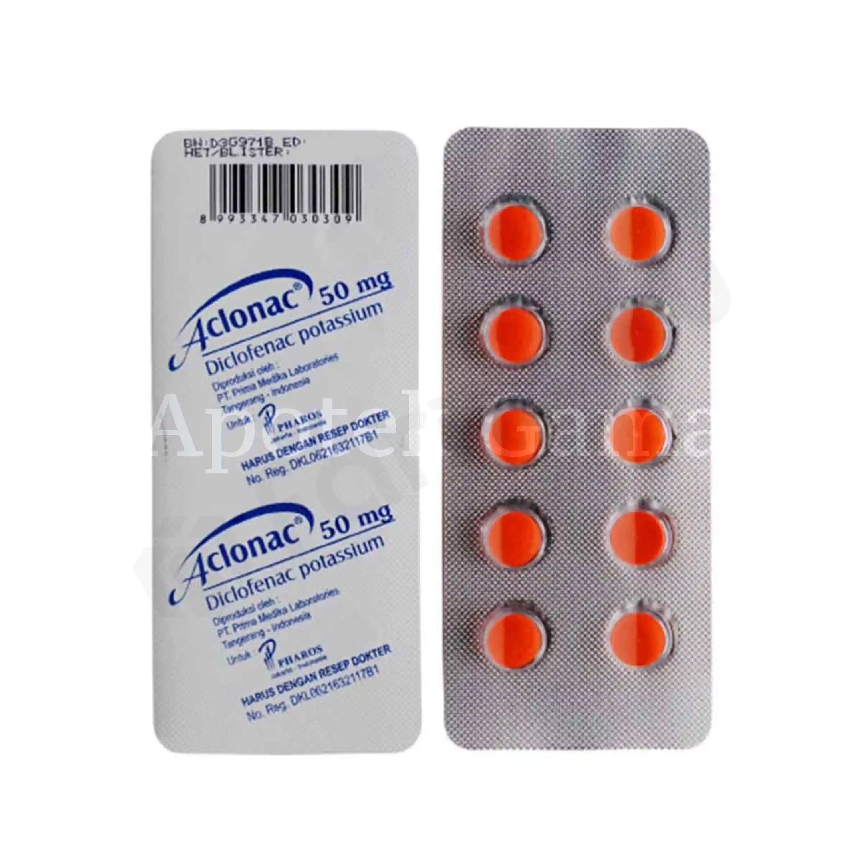 ACLONAC 50MG TABLET
