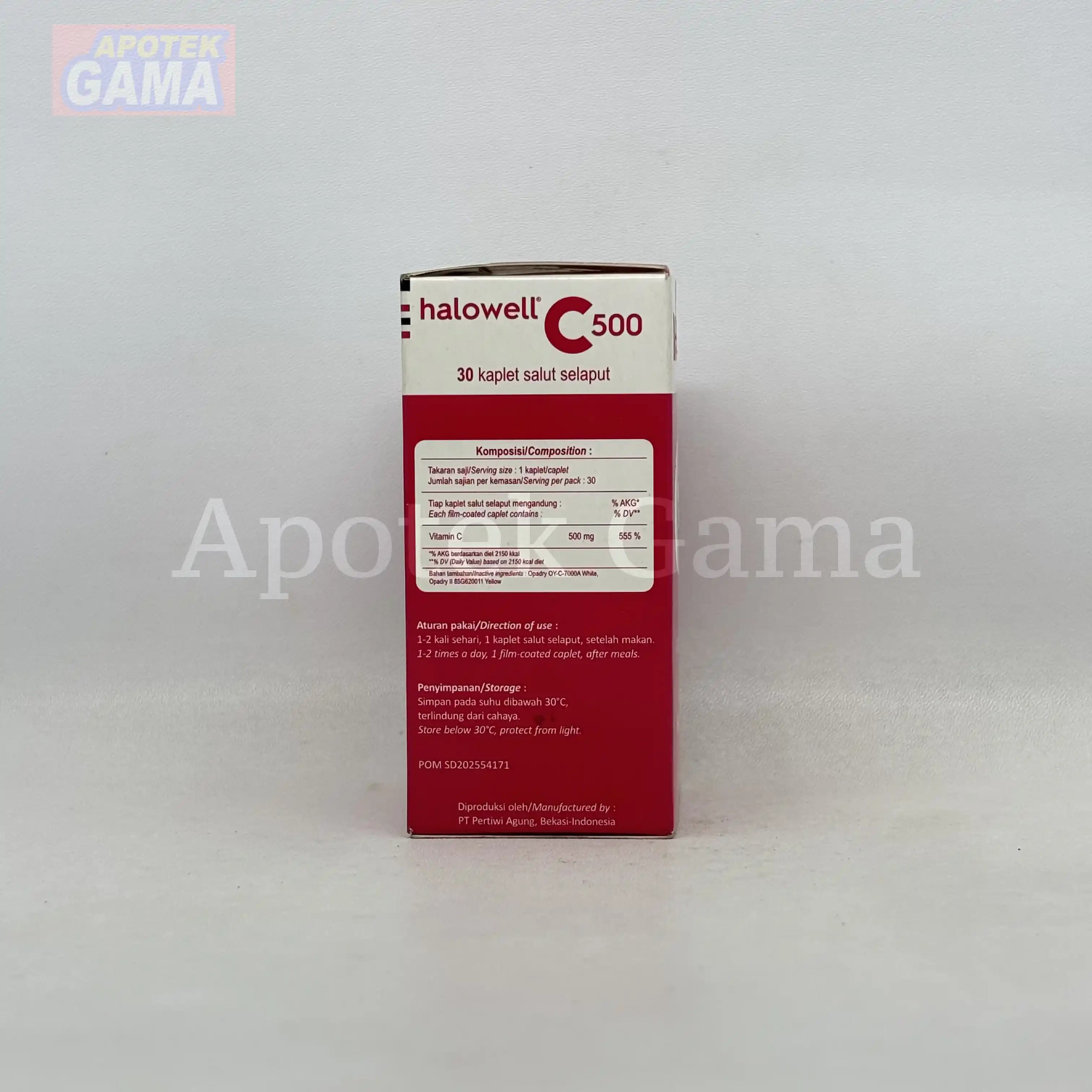 HALOWELL VIT C 500 2