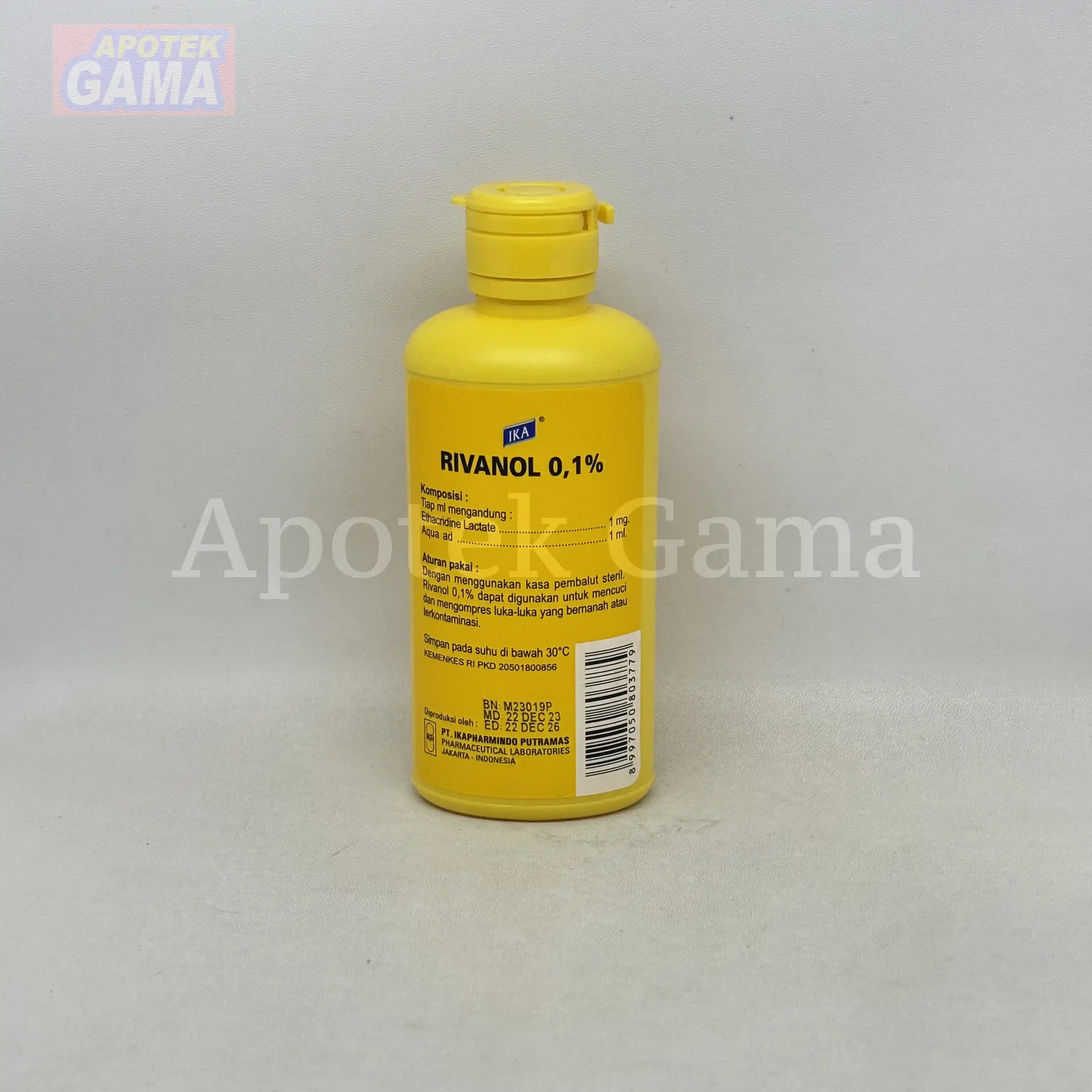 RIVANOL IKA 0,1 100 ML 3