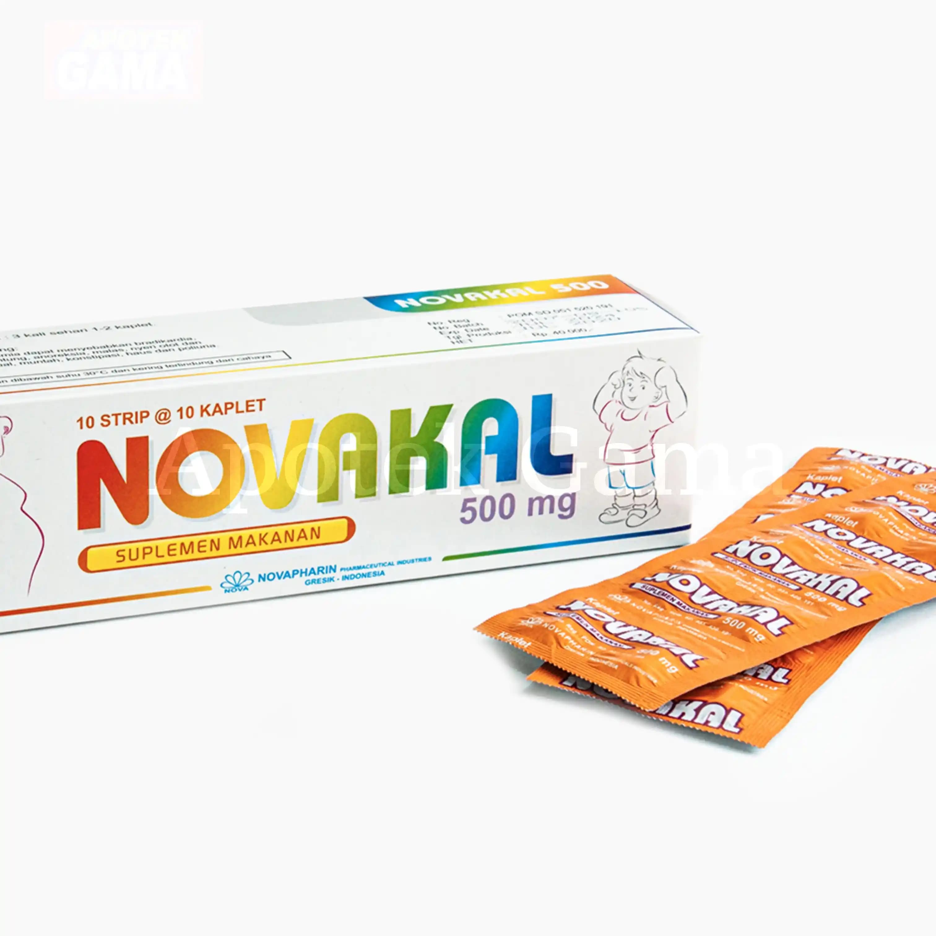 NOVAKAL KAP 500MG
