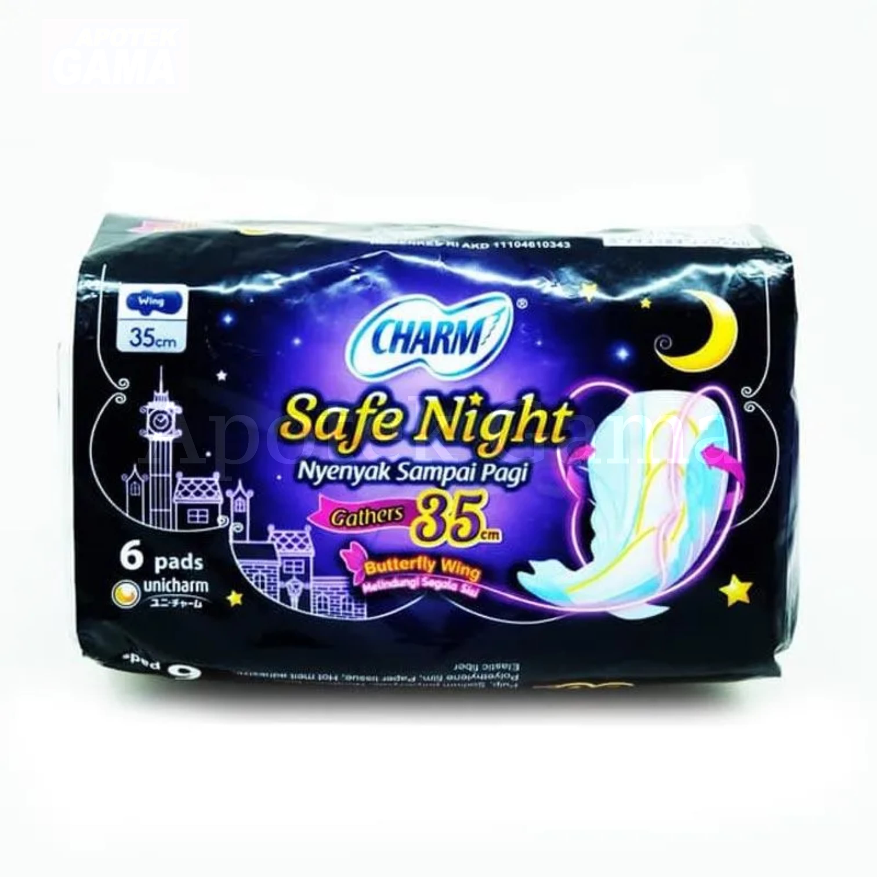 CHARM SAFE NIGHT 35CM GATHER