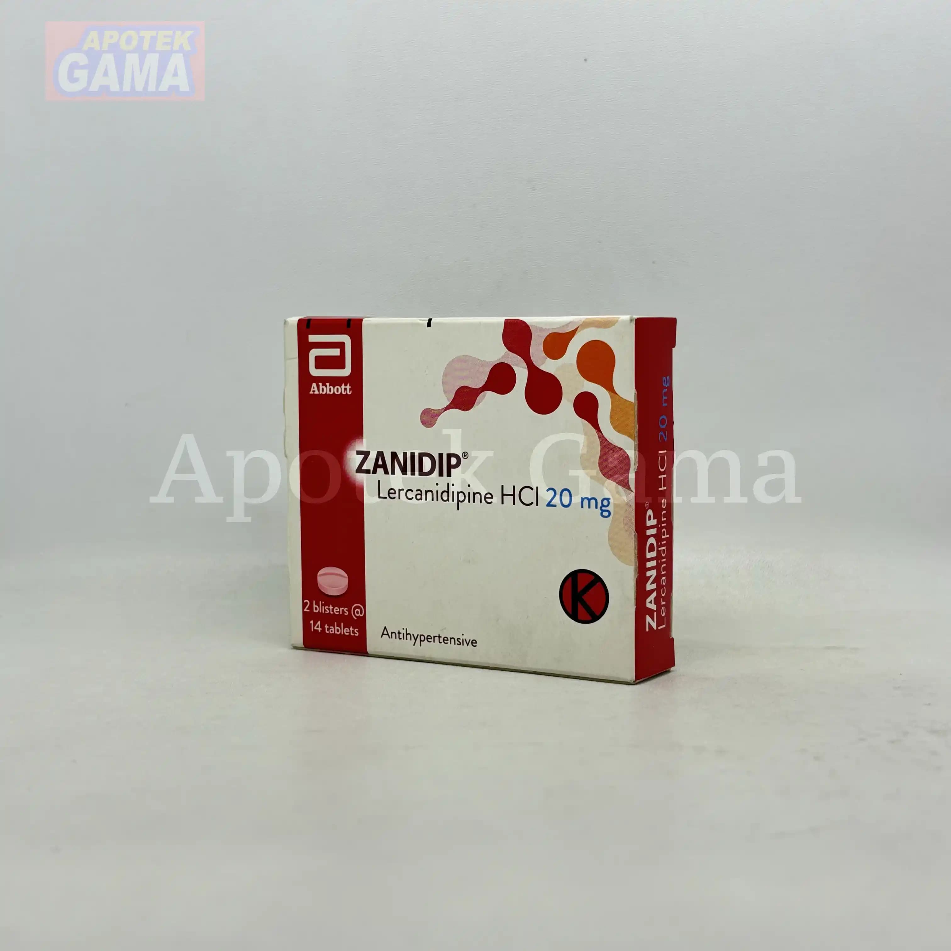 ZANIDIP 20MG TAB 5