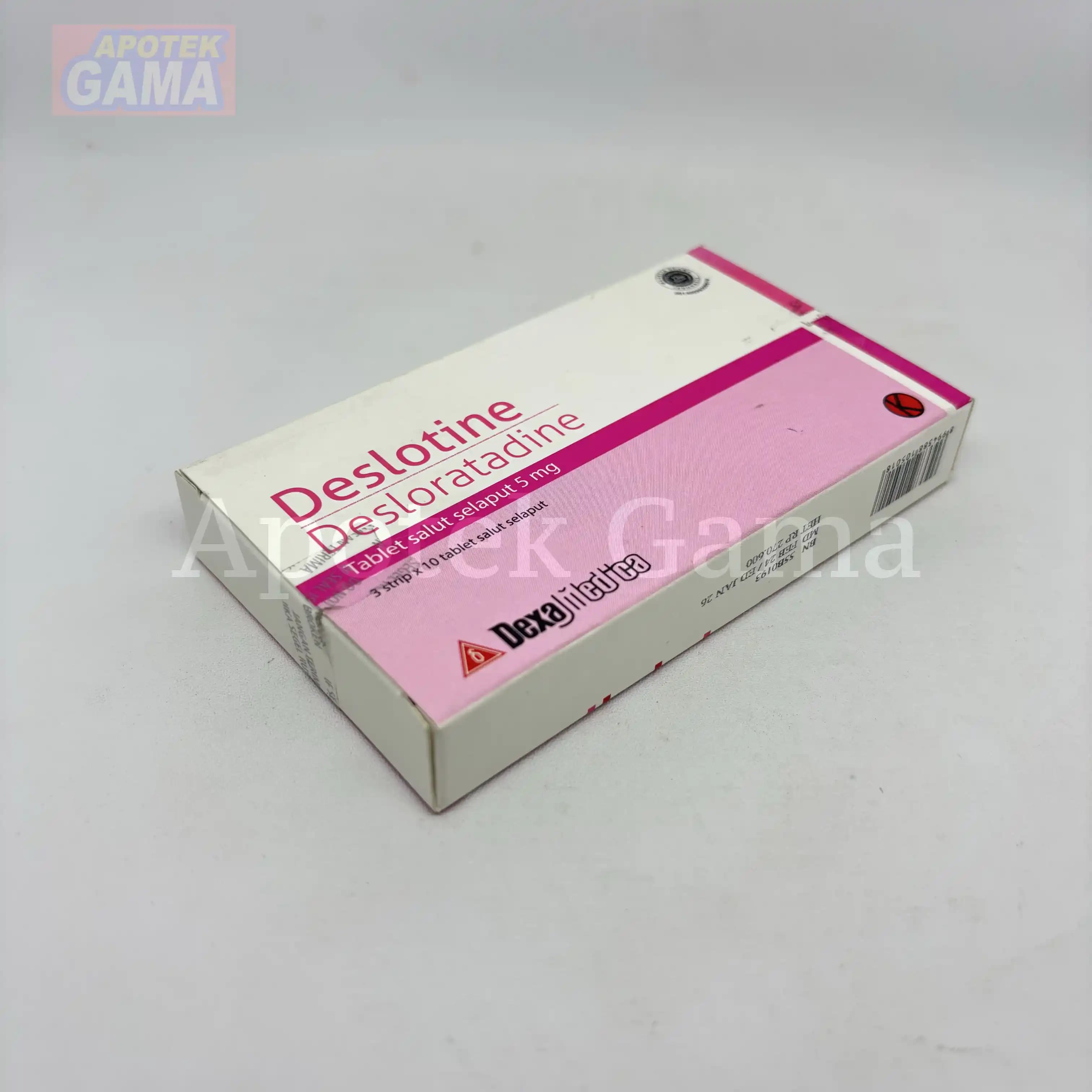 Deslotine tablet 5 mg 4