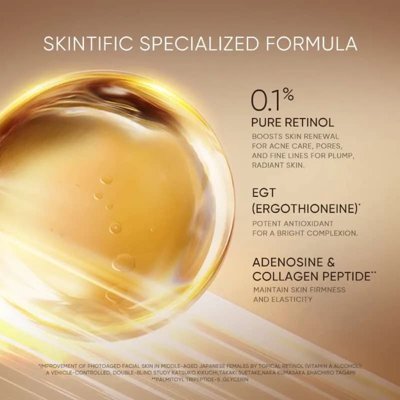 SKINTIFIC RETINOL SKIN SERUM 20ML  5