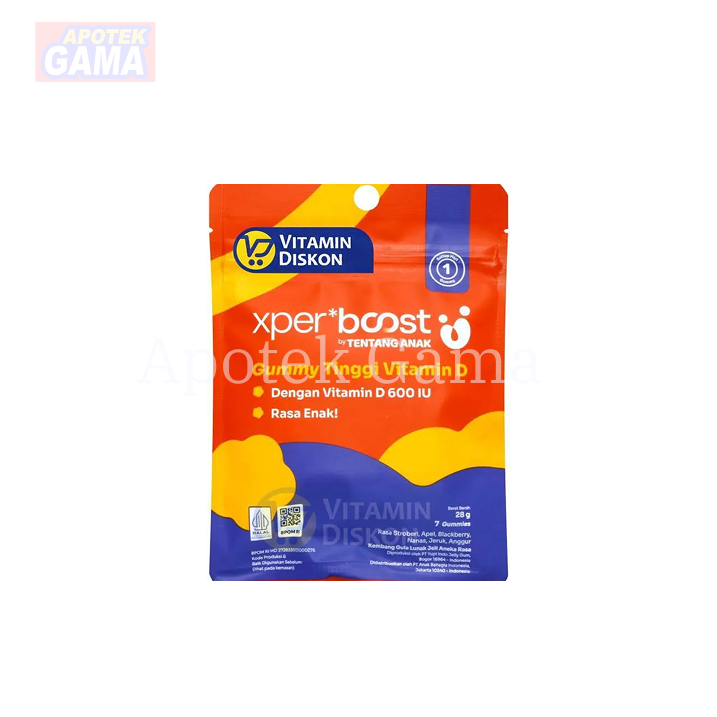 EXPERT BOOST GUMMY VIT 600 IU 7PCS