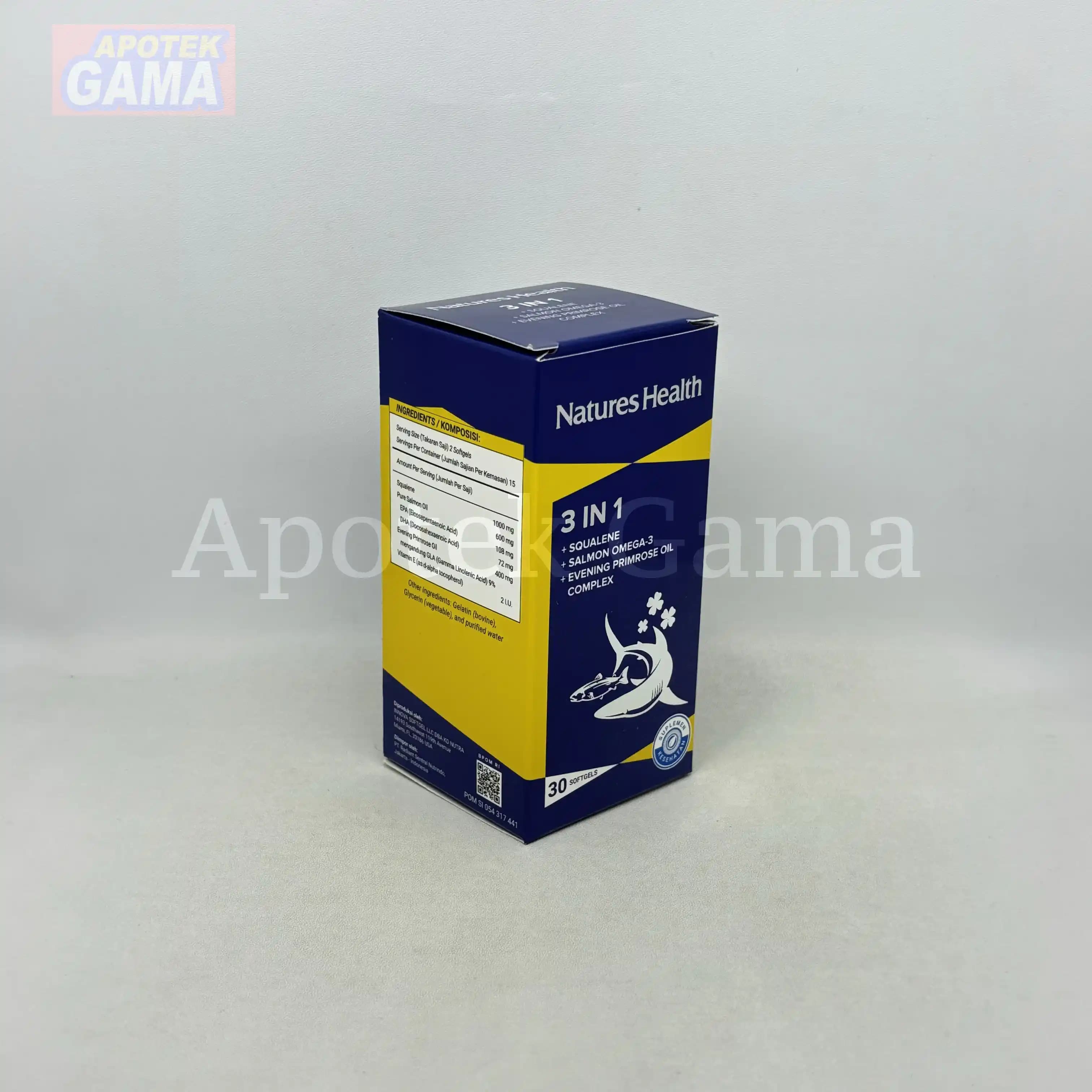 NATURES HEALTH SQUALENE +OMEGA+EPO 30S 4