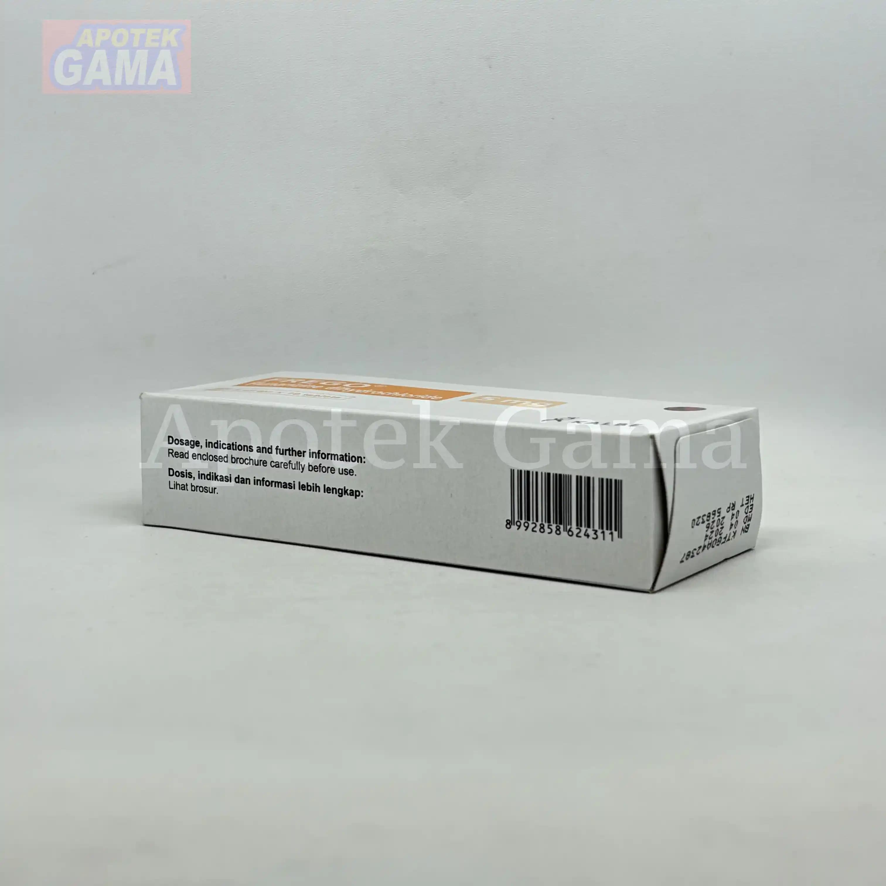 FREGO 5 MG/50 TAB