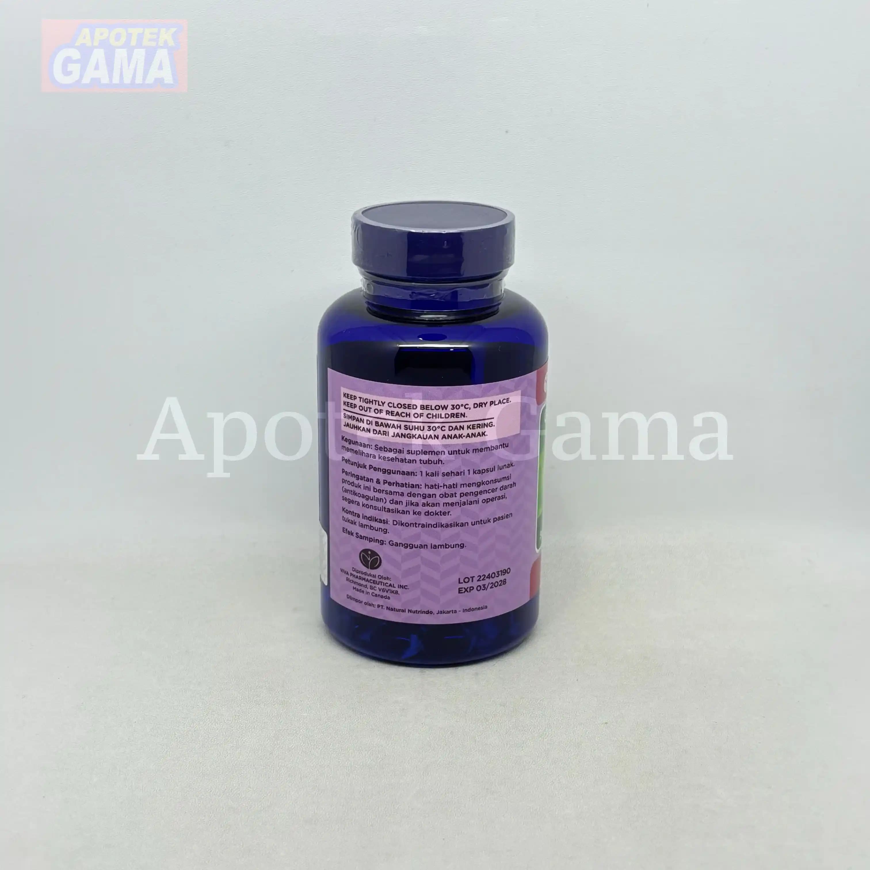 WELLNESS ODORLESS GARLIC 60S 4