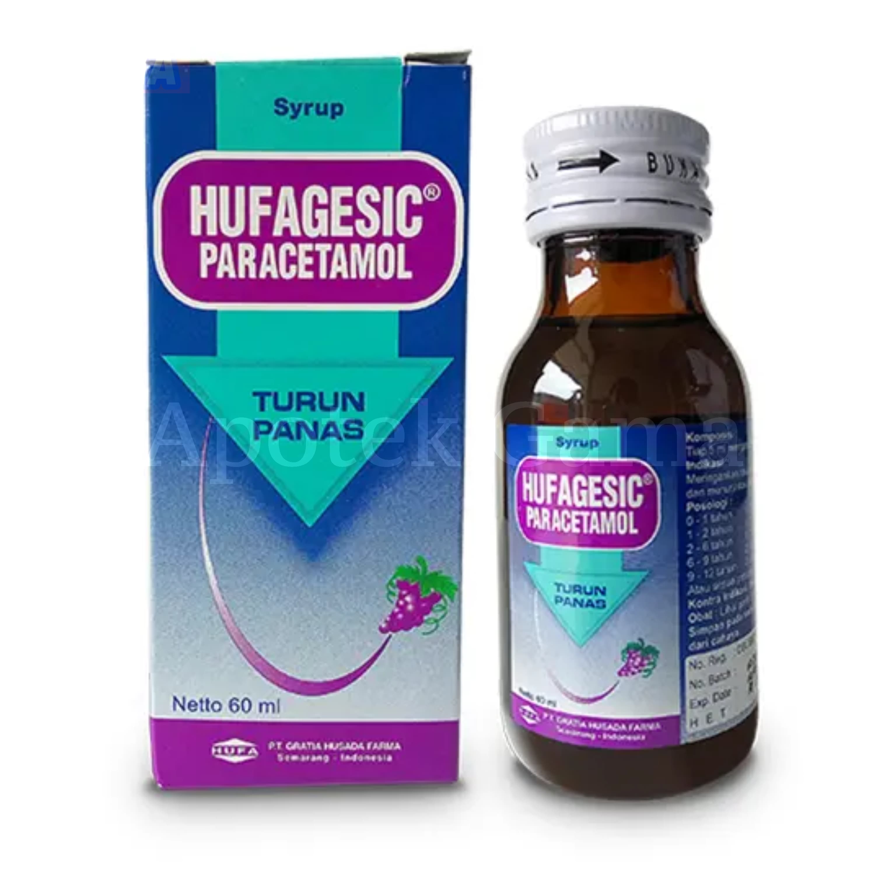 HUFAGESIC SYR 60ML 2