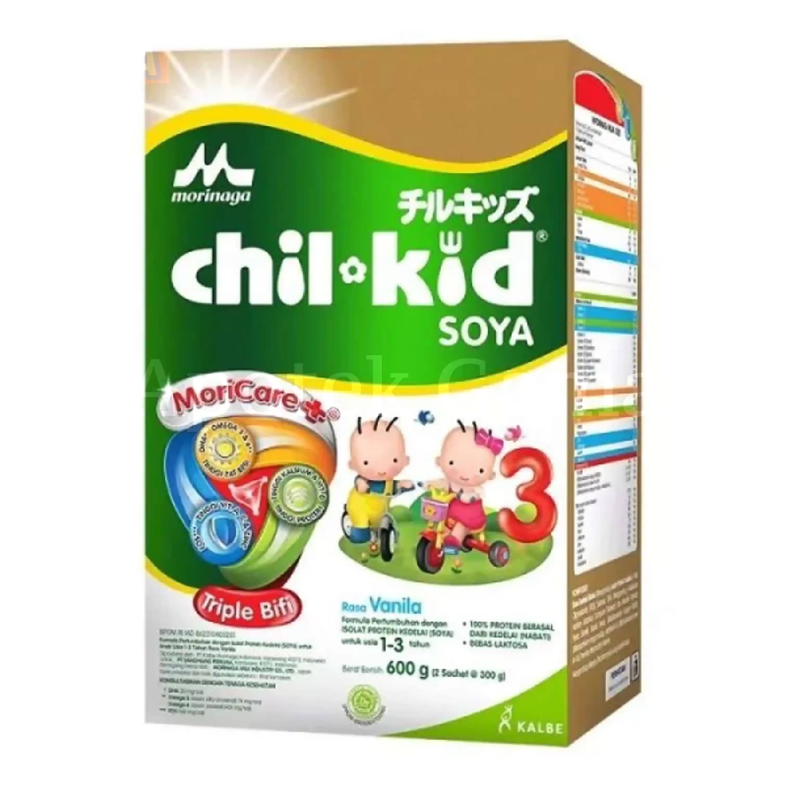 MORINAGA CHIL KID SOYA VANILA 2 X 300 GR