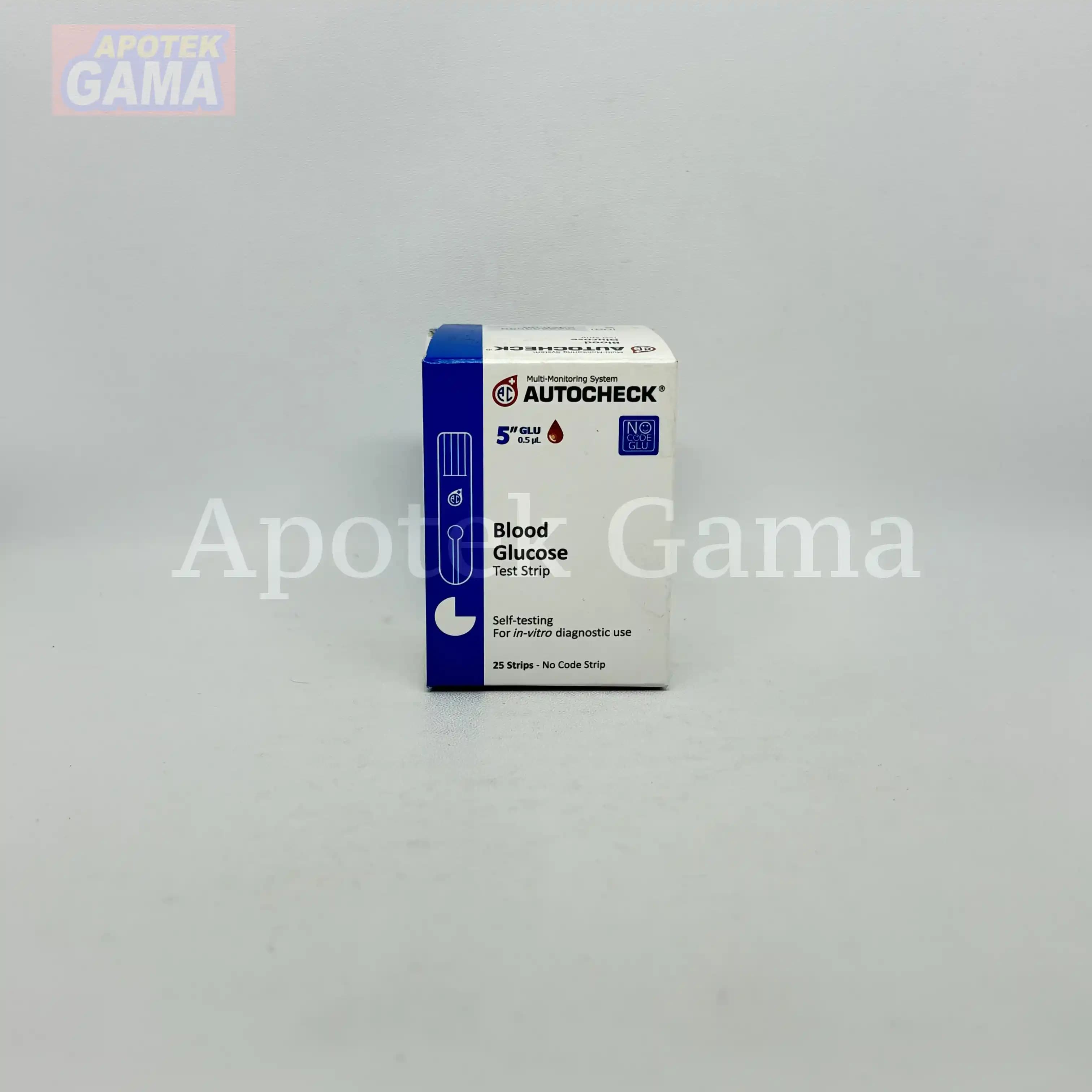 AUTOCHECK BLOOD GLUCOSE / 25 3