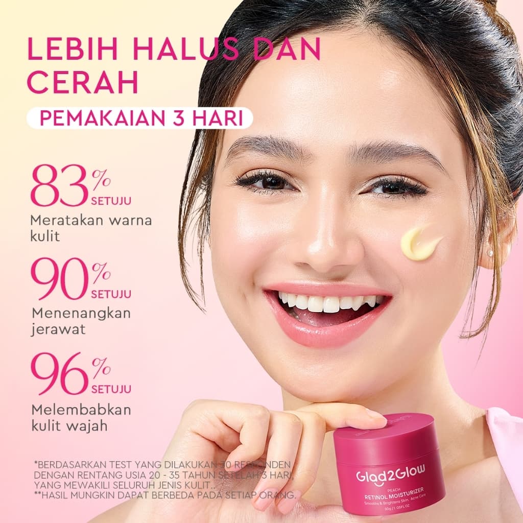 GLAD 2 GLOW PEACH RETINOL SERUM 17ML 5