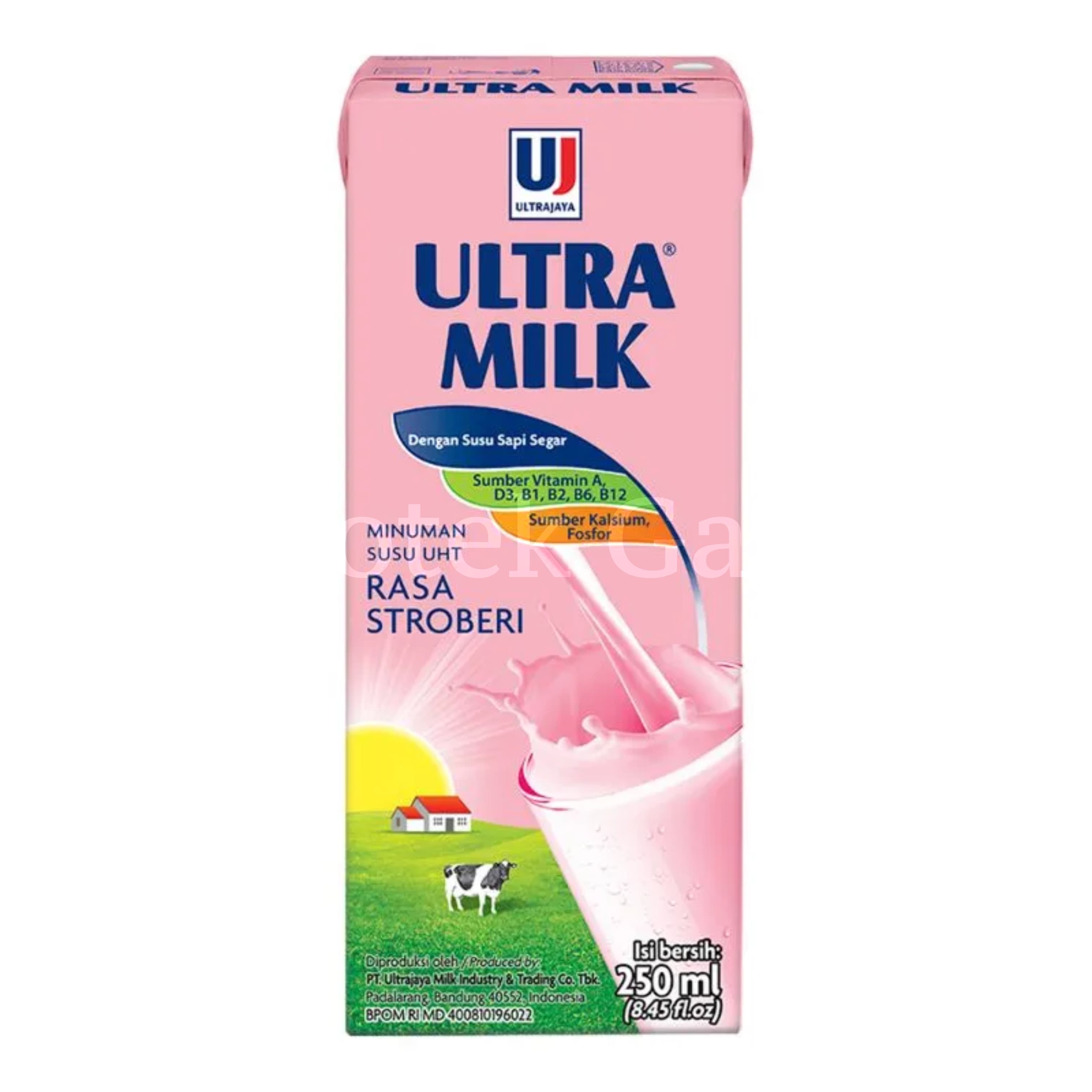 ULTRA MILK STROBERI 250ML