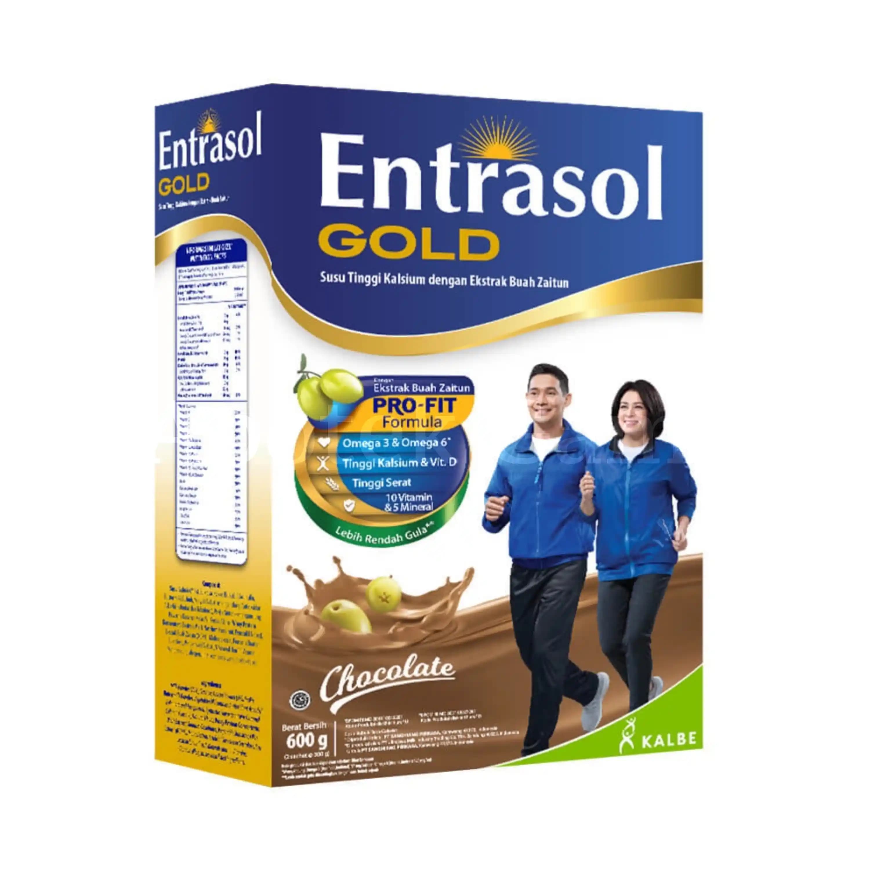 ENTRASOL GOLD COKLAT 600 GR