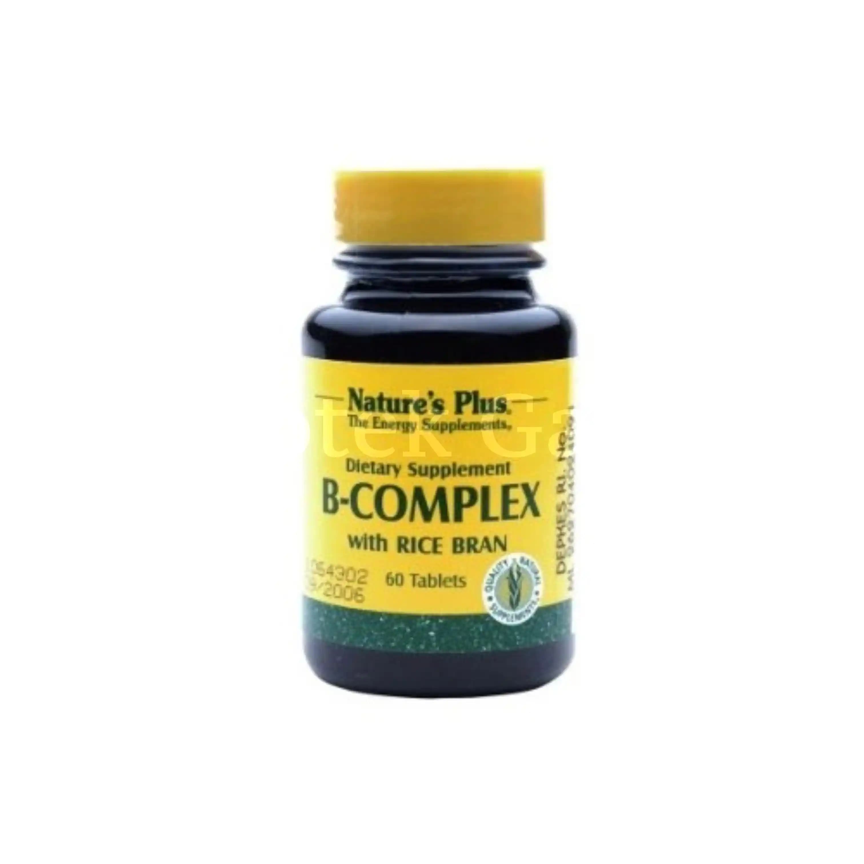 NATURES PLUS B COMPLEX 60S