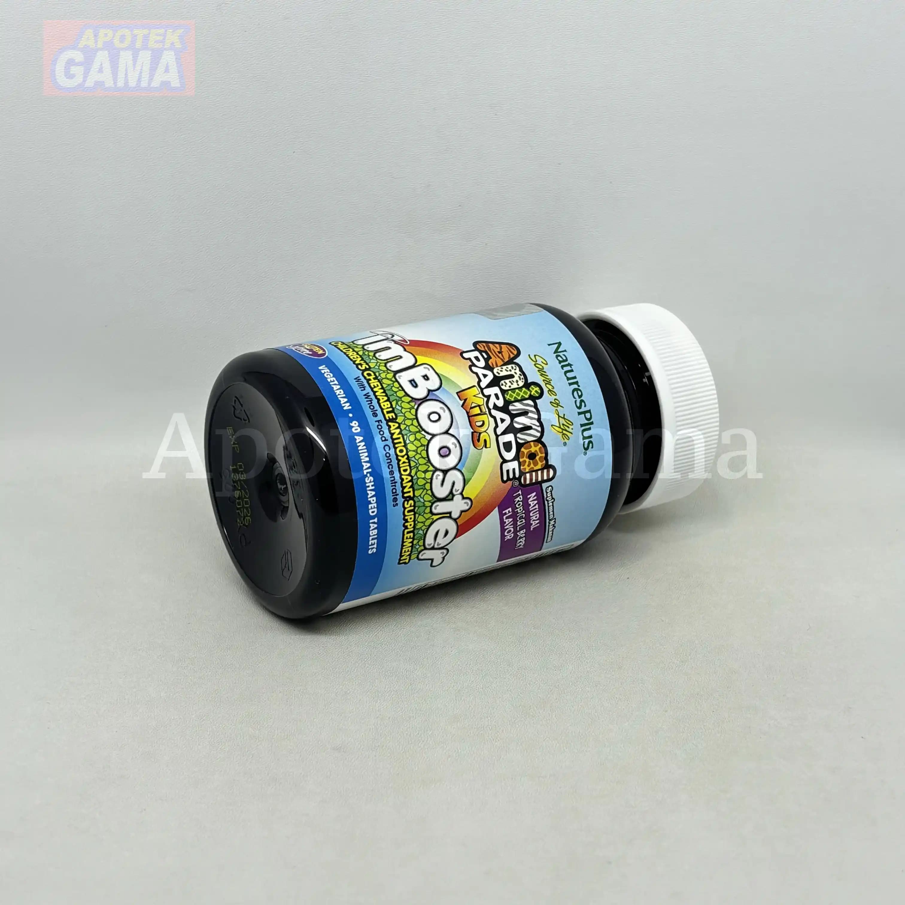 NATURES PLUS ANIMAL PARADE KIDS IMMUNE BOOSTER 90S 5