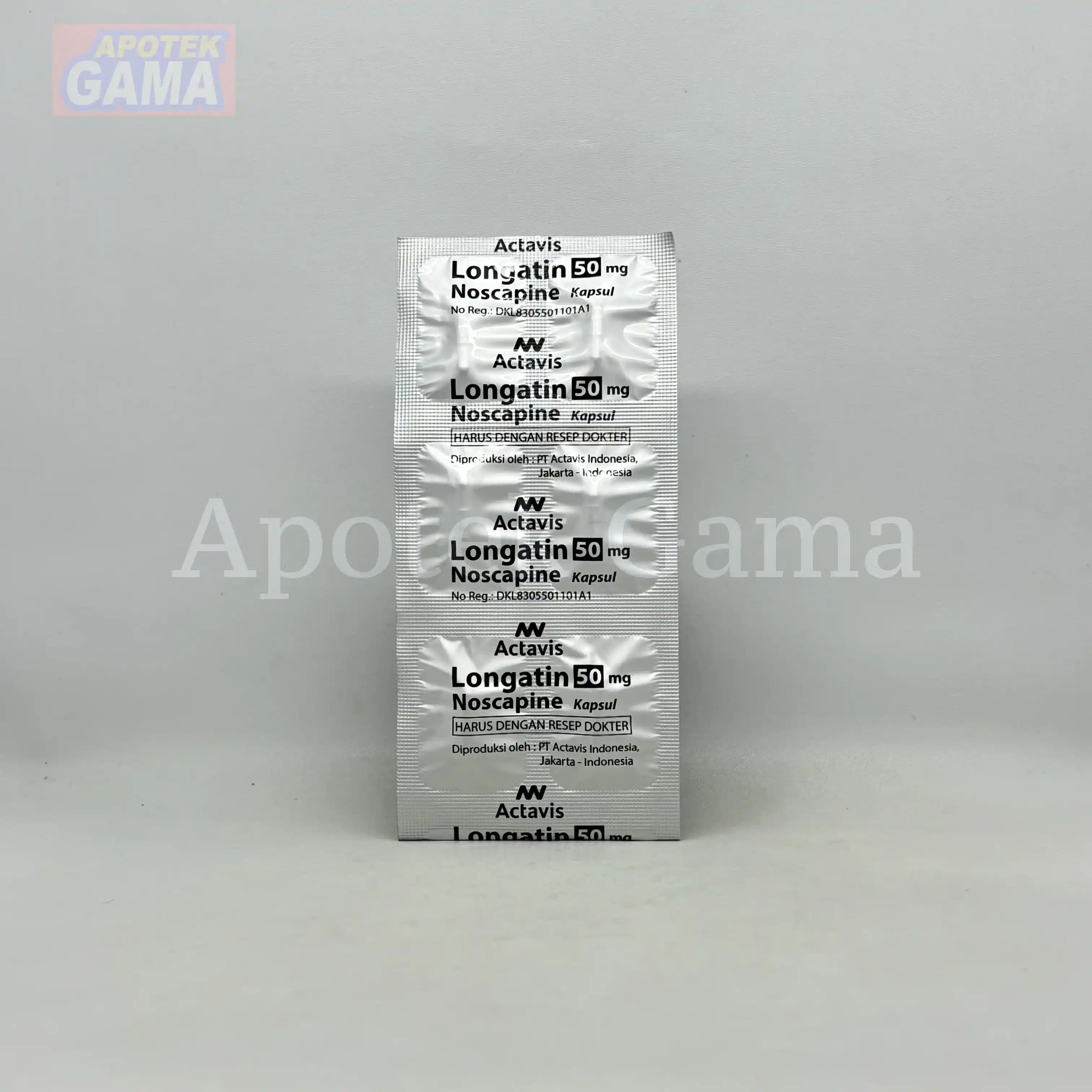 LONGATIN 50 MG/100 CAP 2