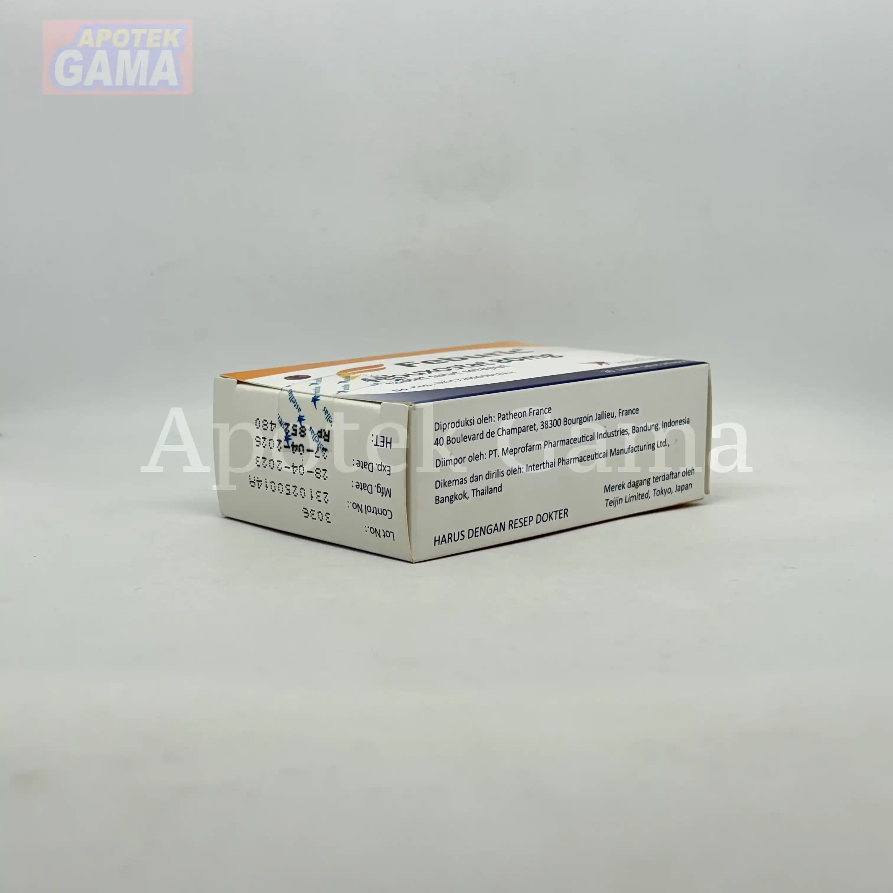 FEBURIC 80 MG 5
