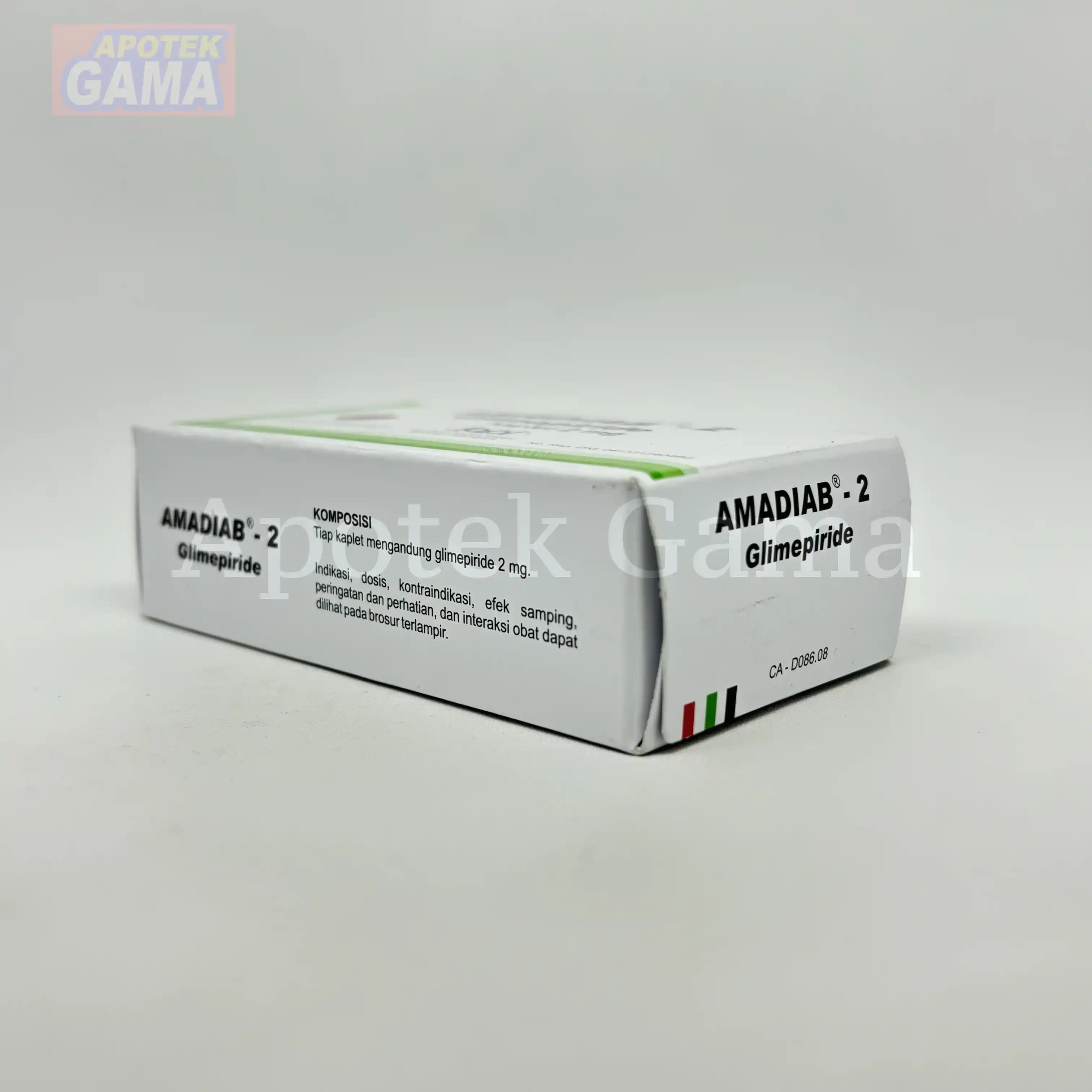 AMADIAB 2MG TABLET 3