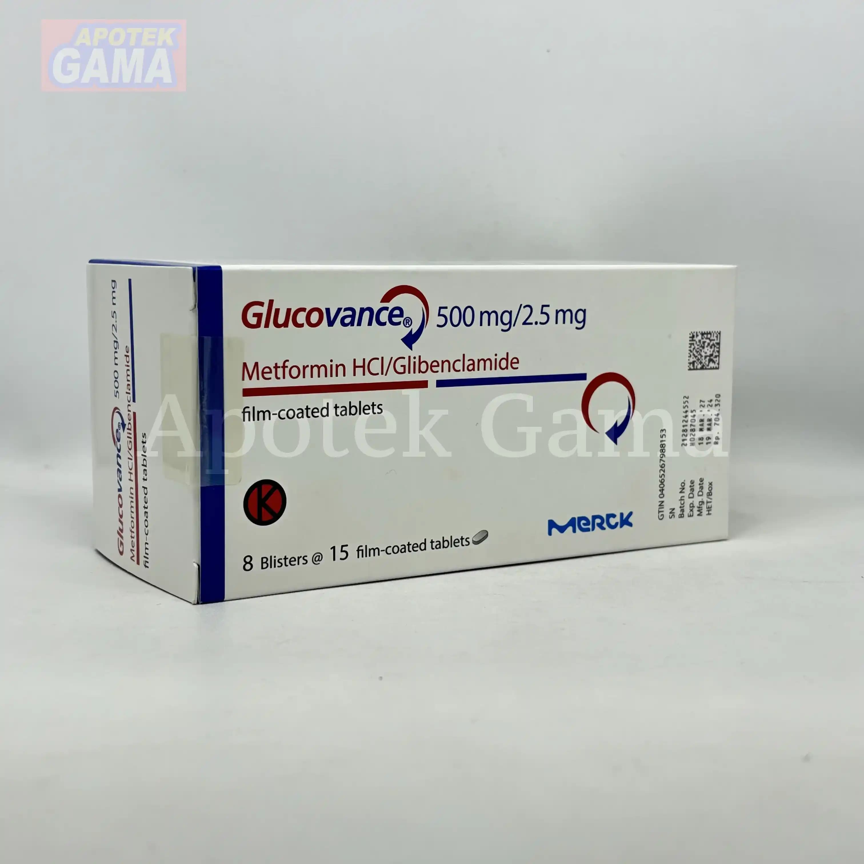 GLUCOVANCE TAB 500/2.5 5