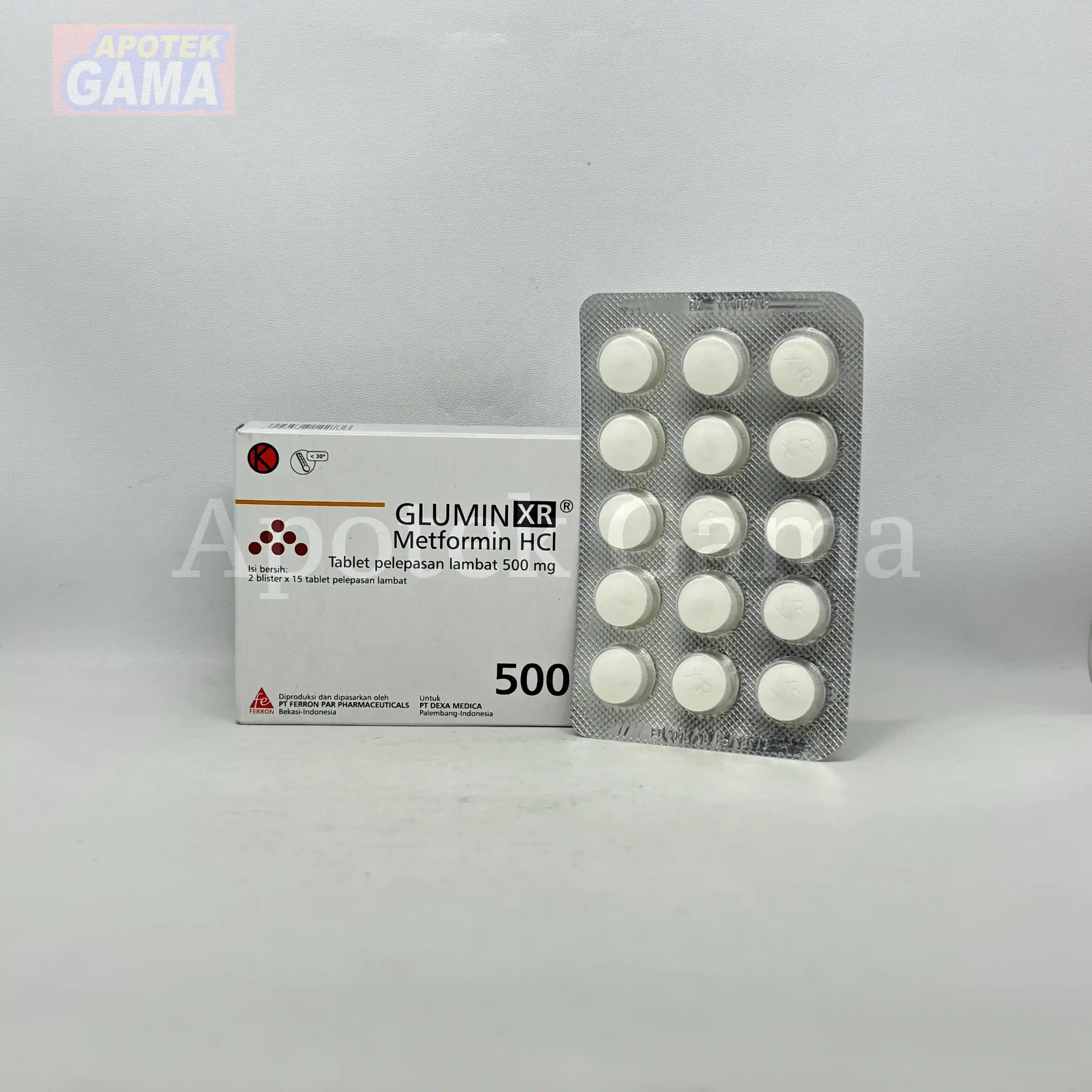 GLUMIN XR 500MG KAP 5