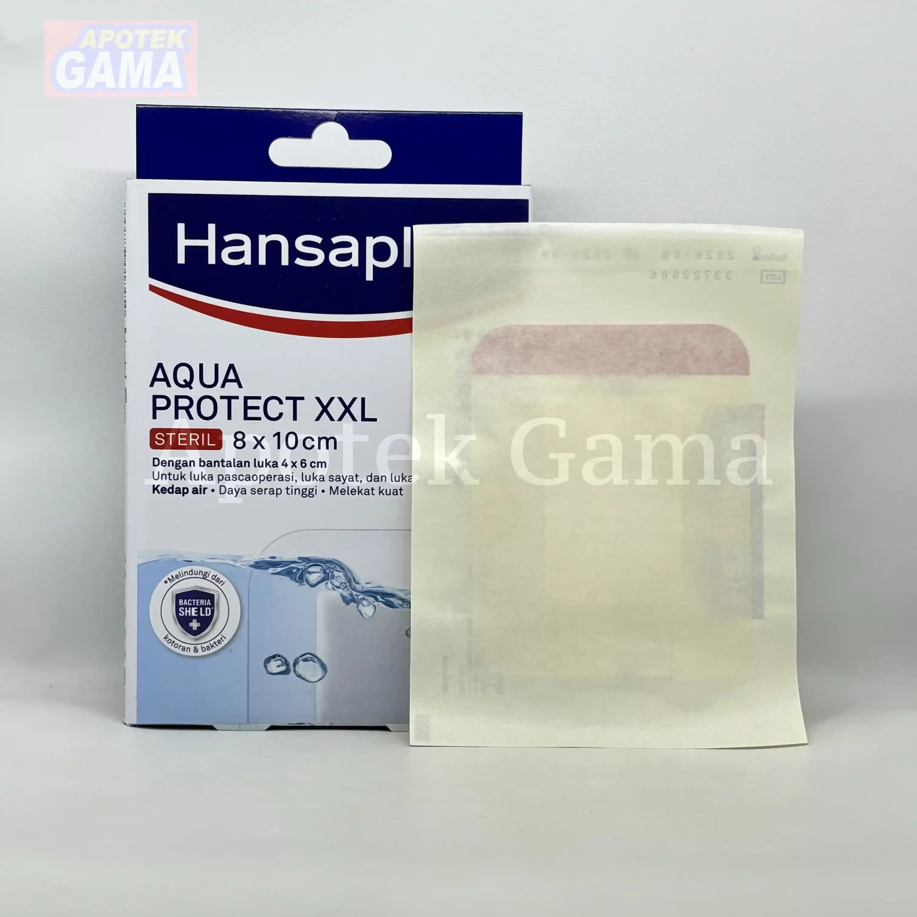 HANSAPLAST AQUA PROT STERIL XXL 8X10CM 5PCS