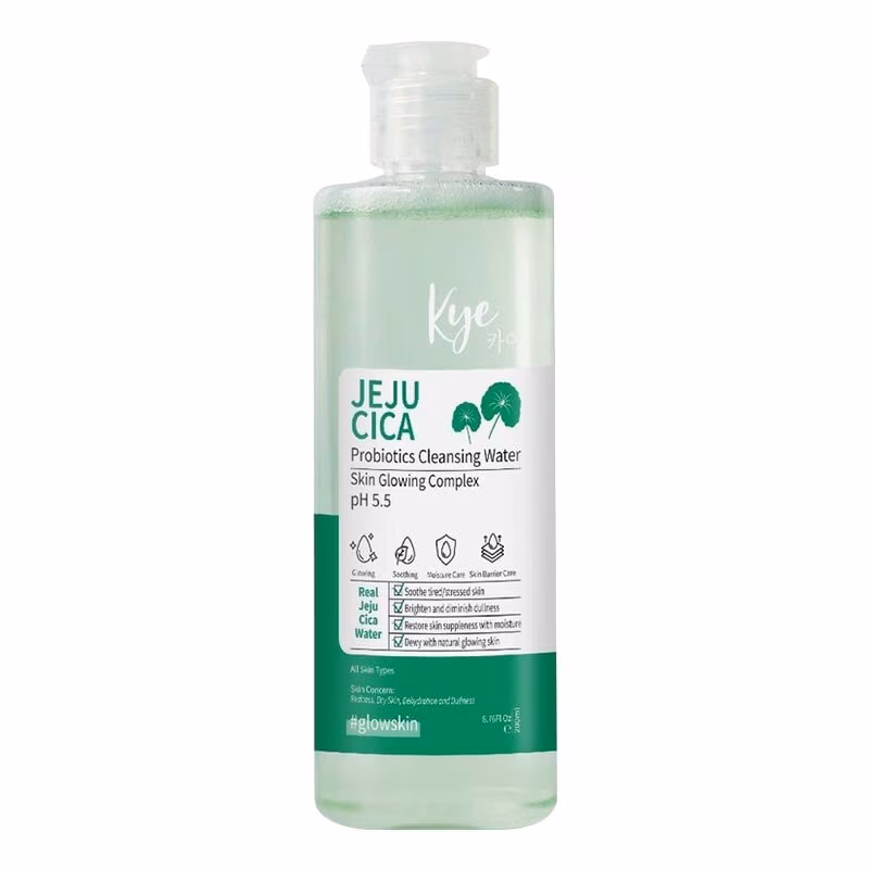 KYE CLEANSING WATER JEJU CICA 200ML 3