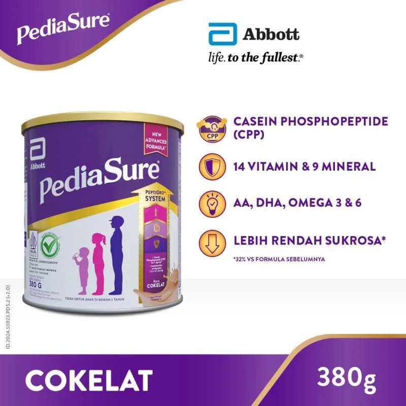 PEDIASURE COKELAT 380GR 2