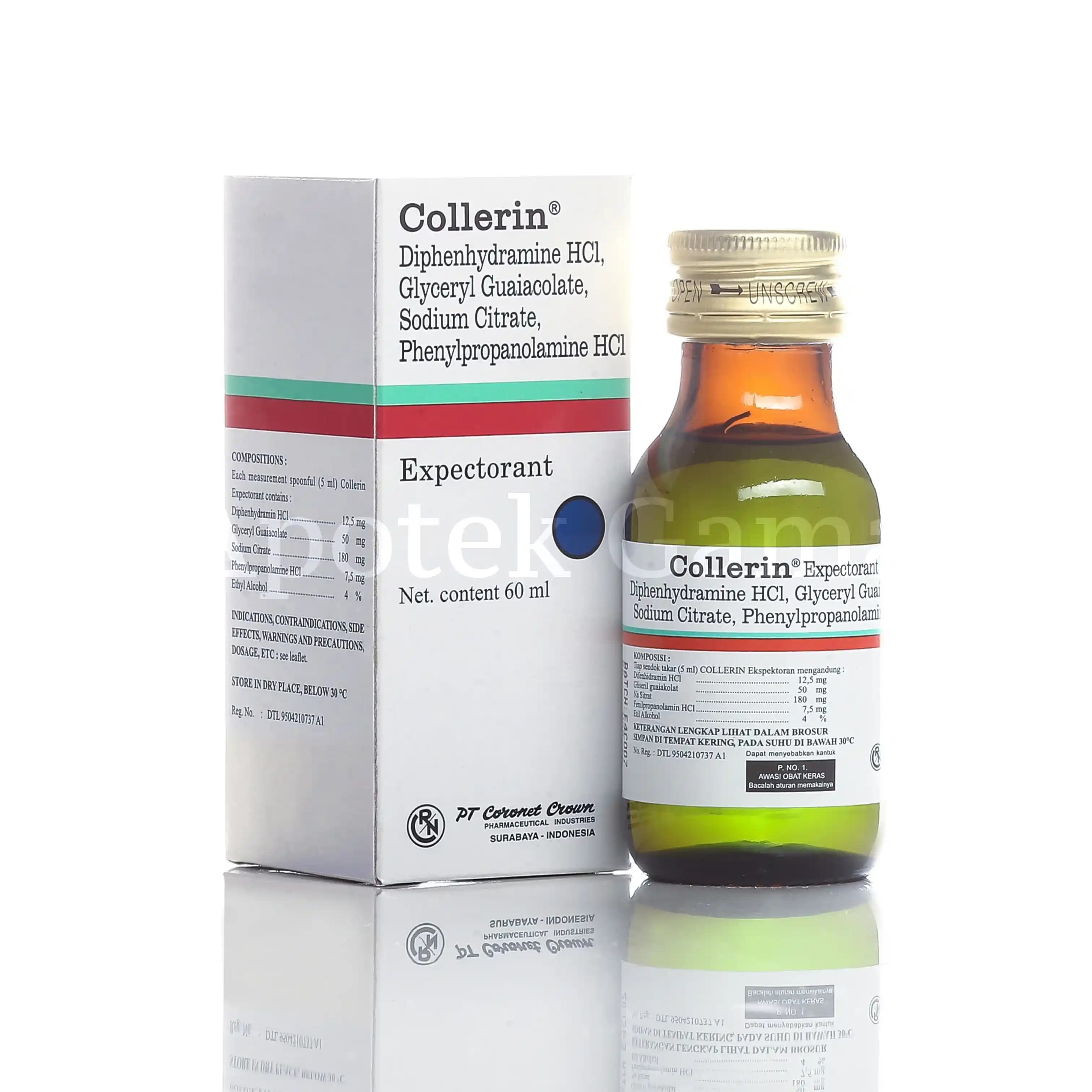 COLLERIN SYRUP 60 ML