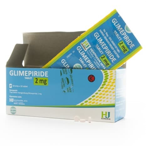GLIMEPIRID 2 MG HJ