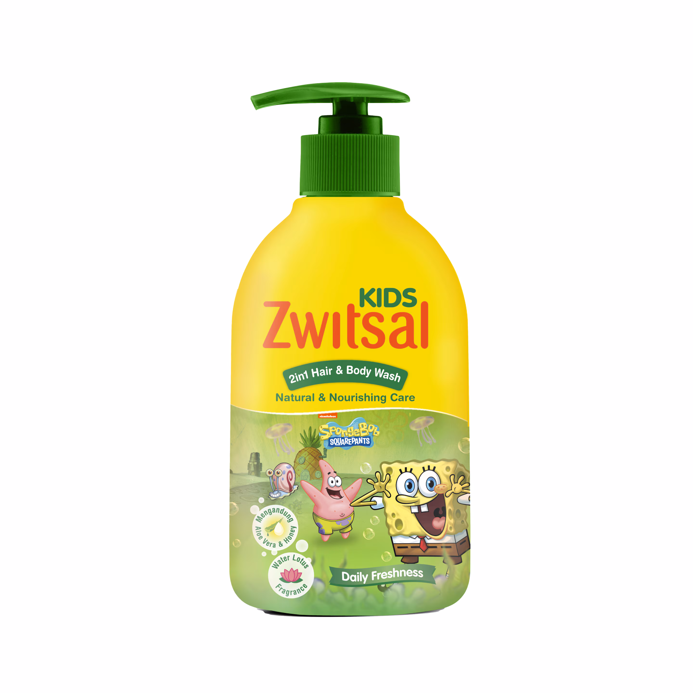 ZWITSAL KIDS 2 IN 1 HAIR AND BODYWASH NATURAL & NOURISHING CARE 280 ML