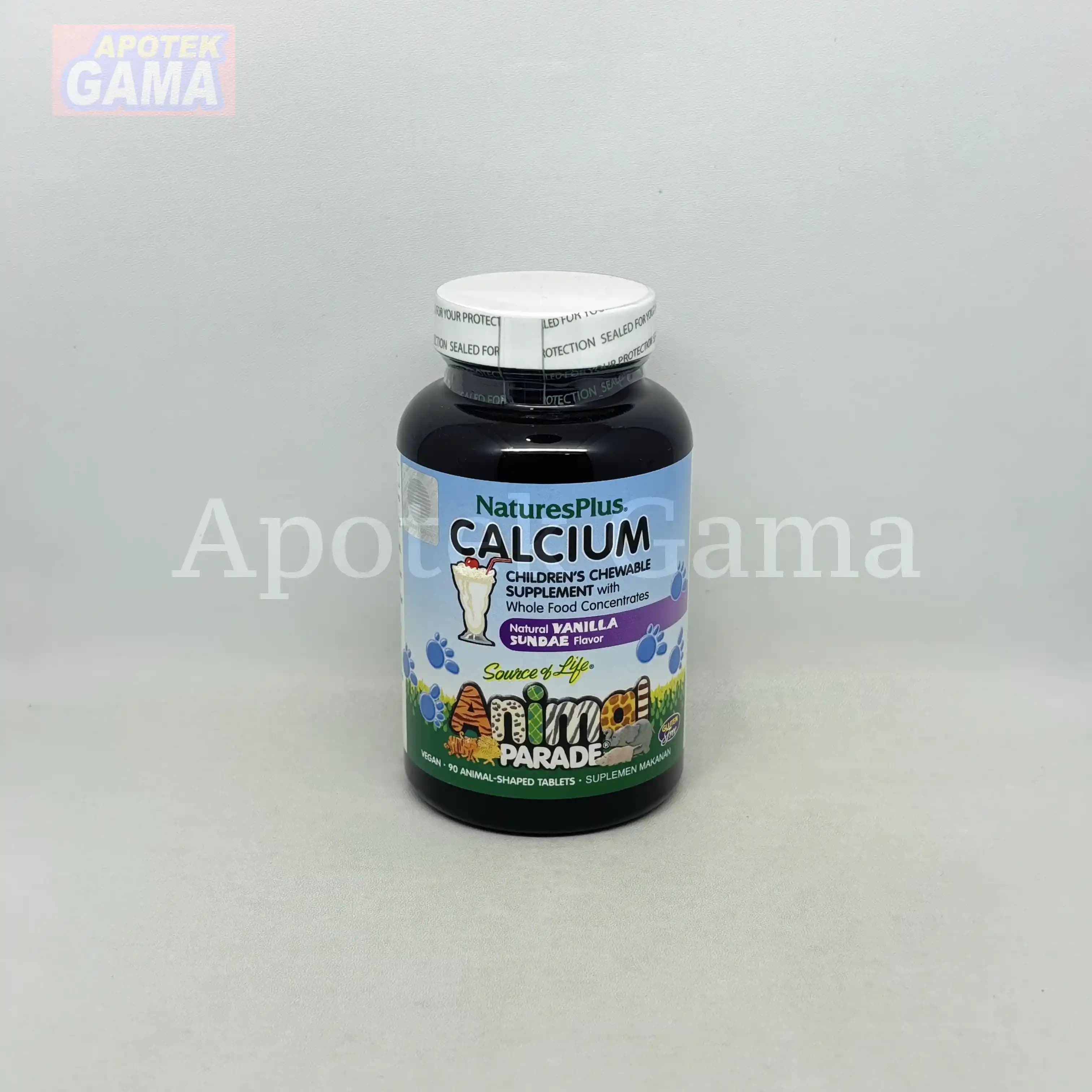 NATURES PLUS CALCIUM ANIMAL PARADE 90S 5