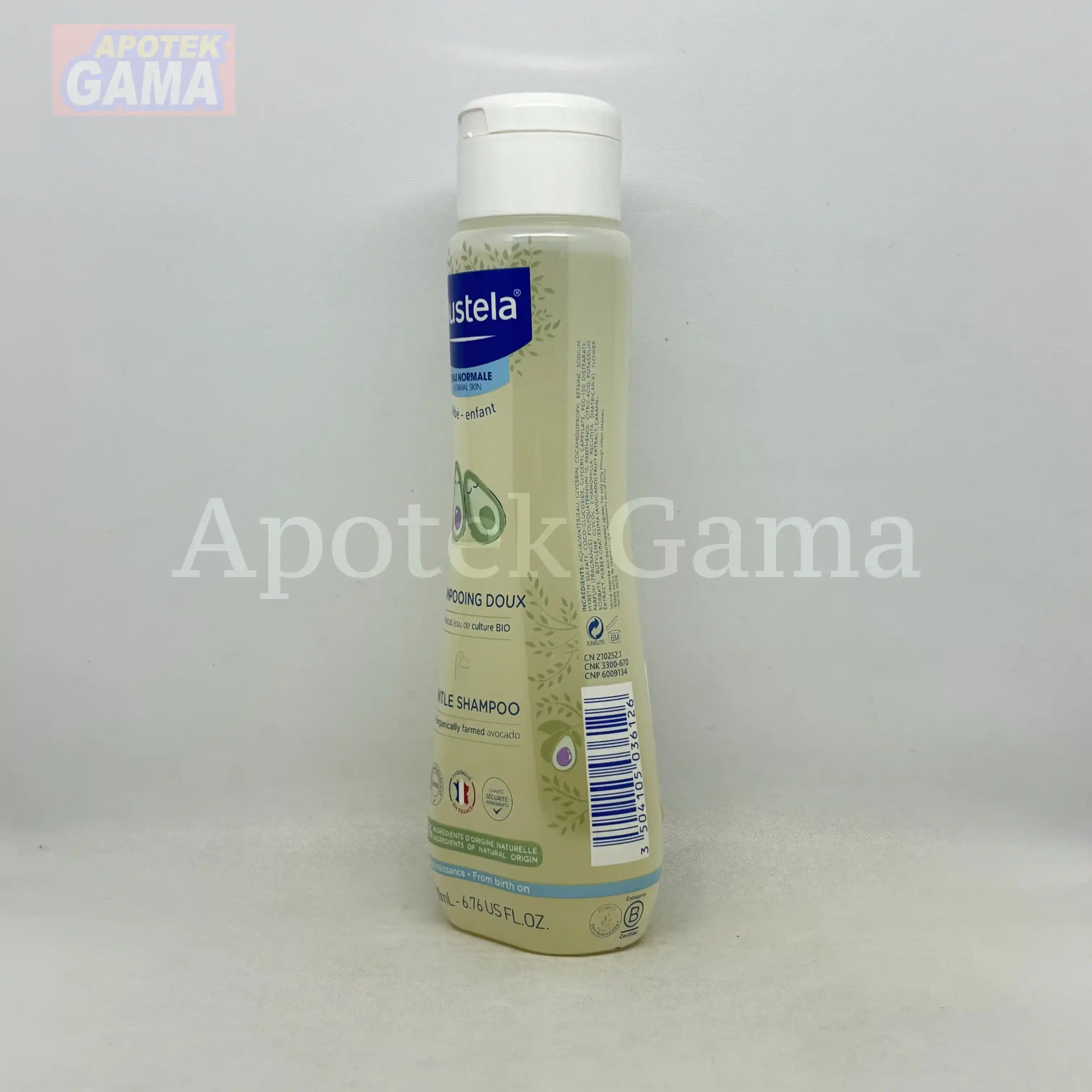 MUSTELA BEBE GENTLE SHAMPOO 200ML